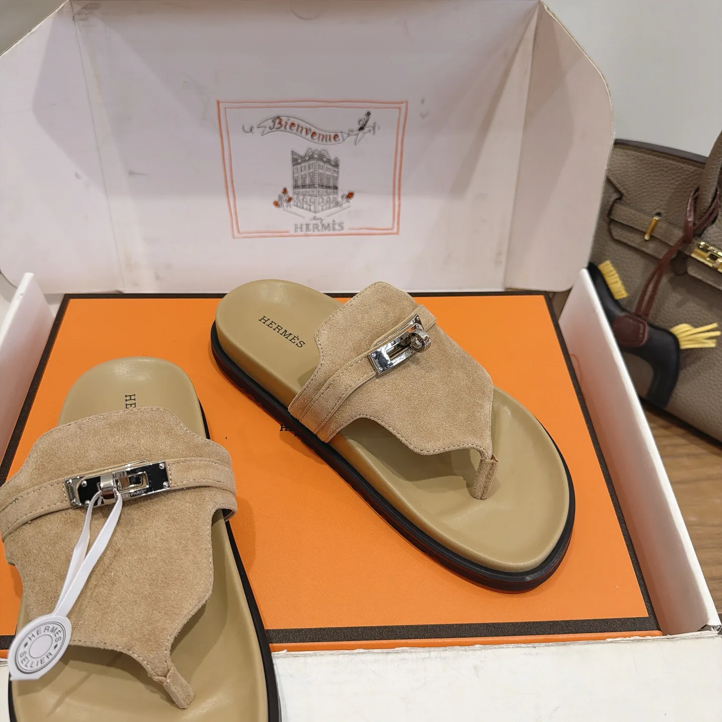 Шлепанцы Женские Hermes 17014857