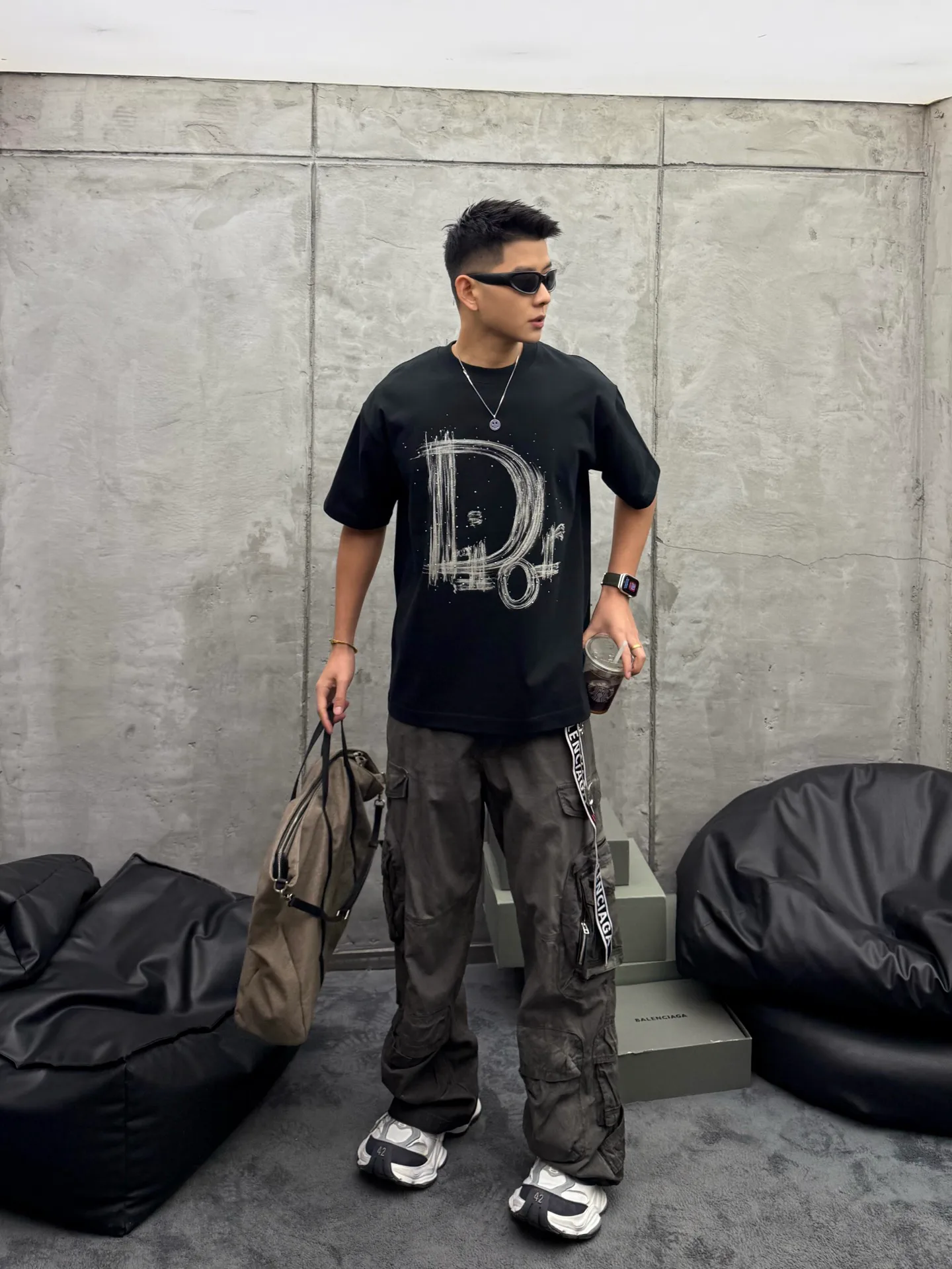 Футболки Мужские Christian Dior 10053