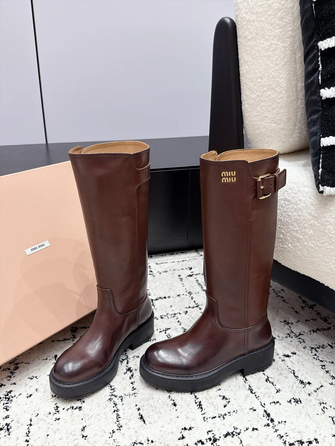 Сапоги Женские Miu Miu 17978246