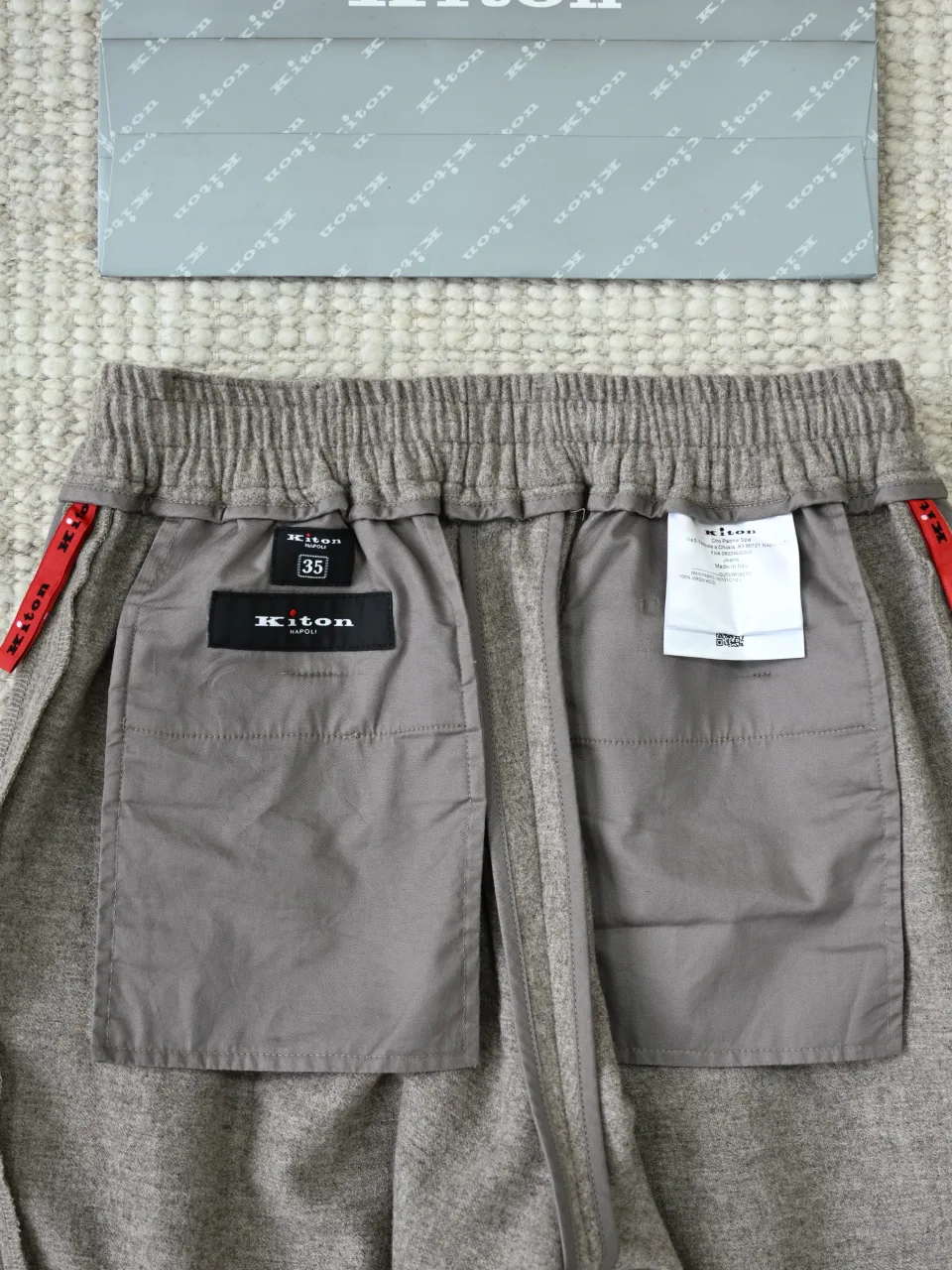 Брюки Мужские Kiton 17908013