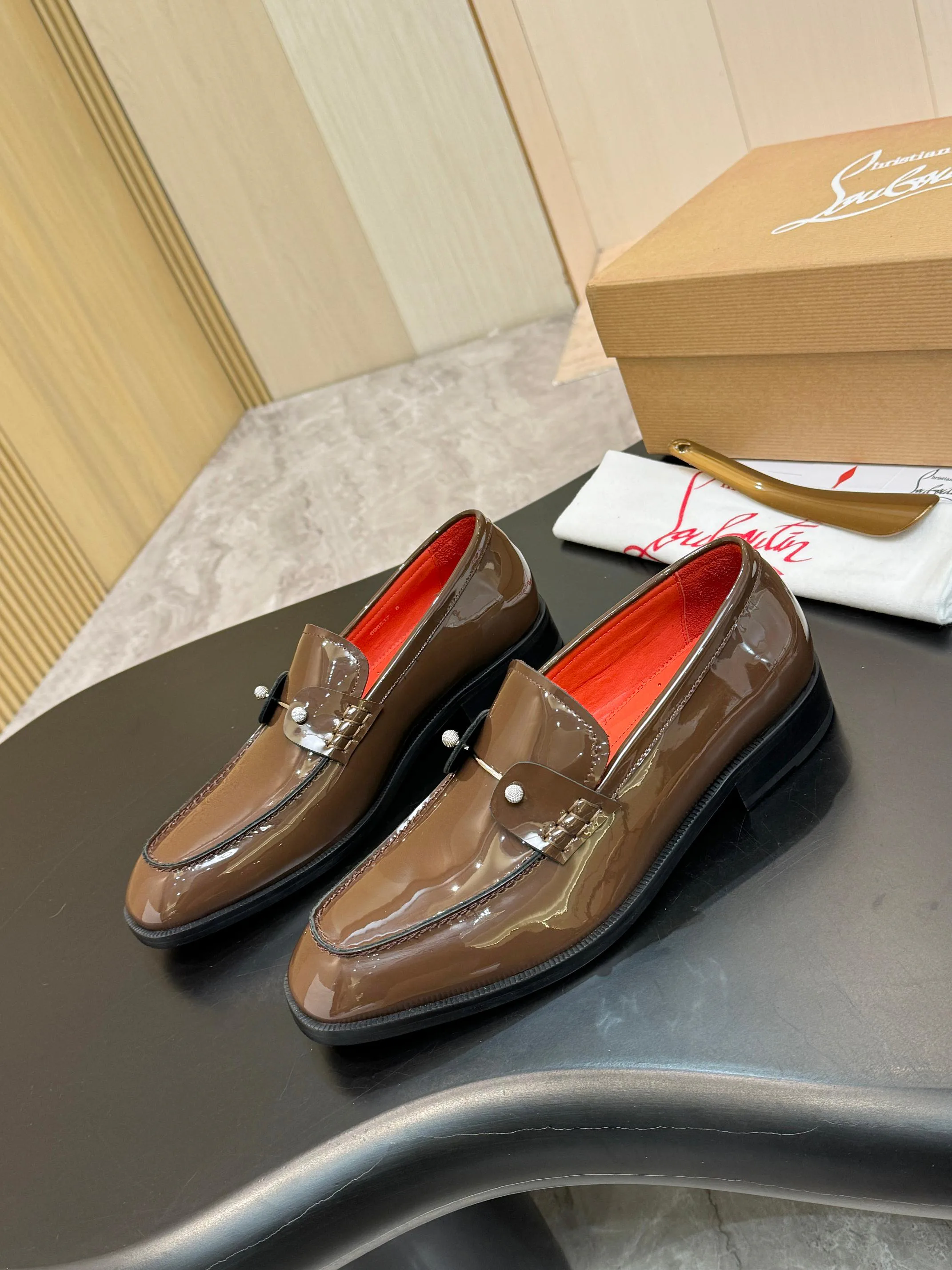 Лоферы И Туфли Мужские Christian Louboutin 18117281