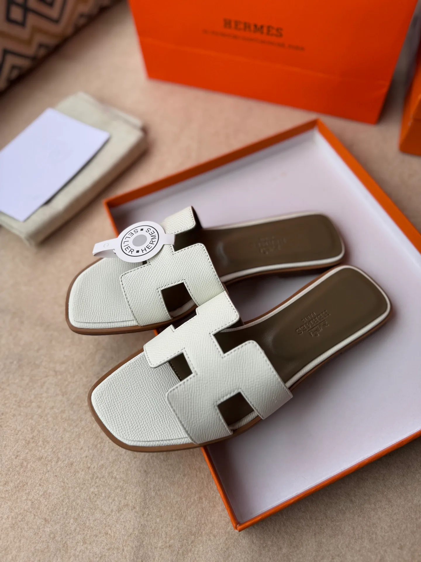 Шлепанцы Женские Hermes 18683