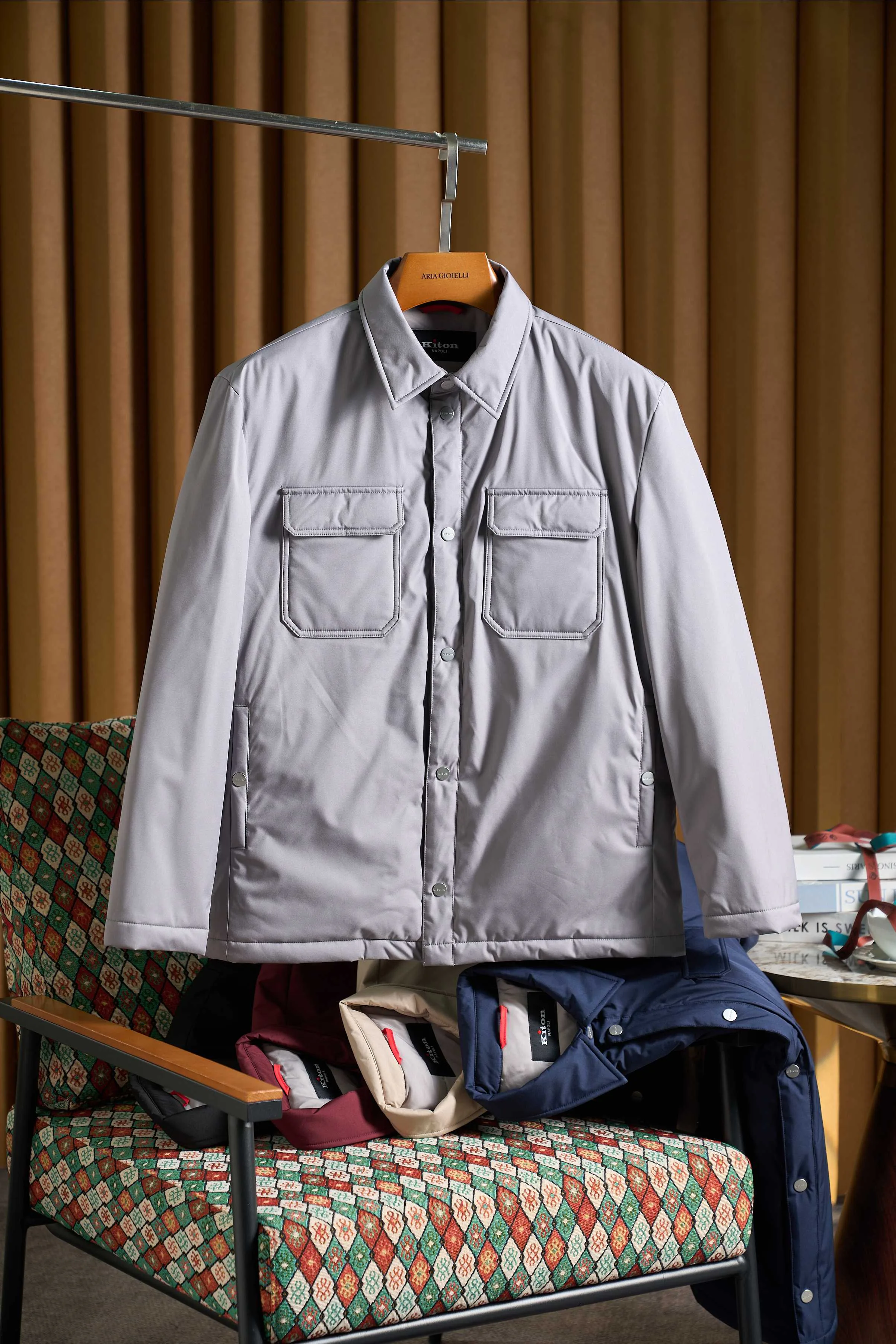 Куртки И Пуховики Мужские Kiton 282784