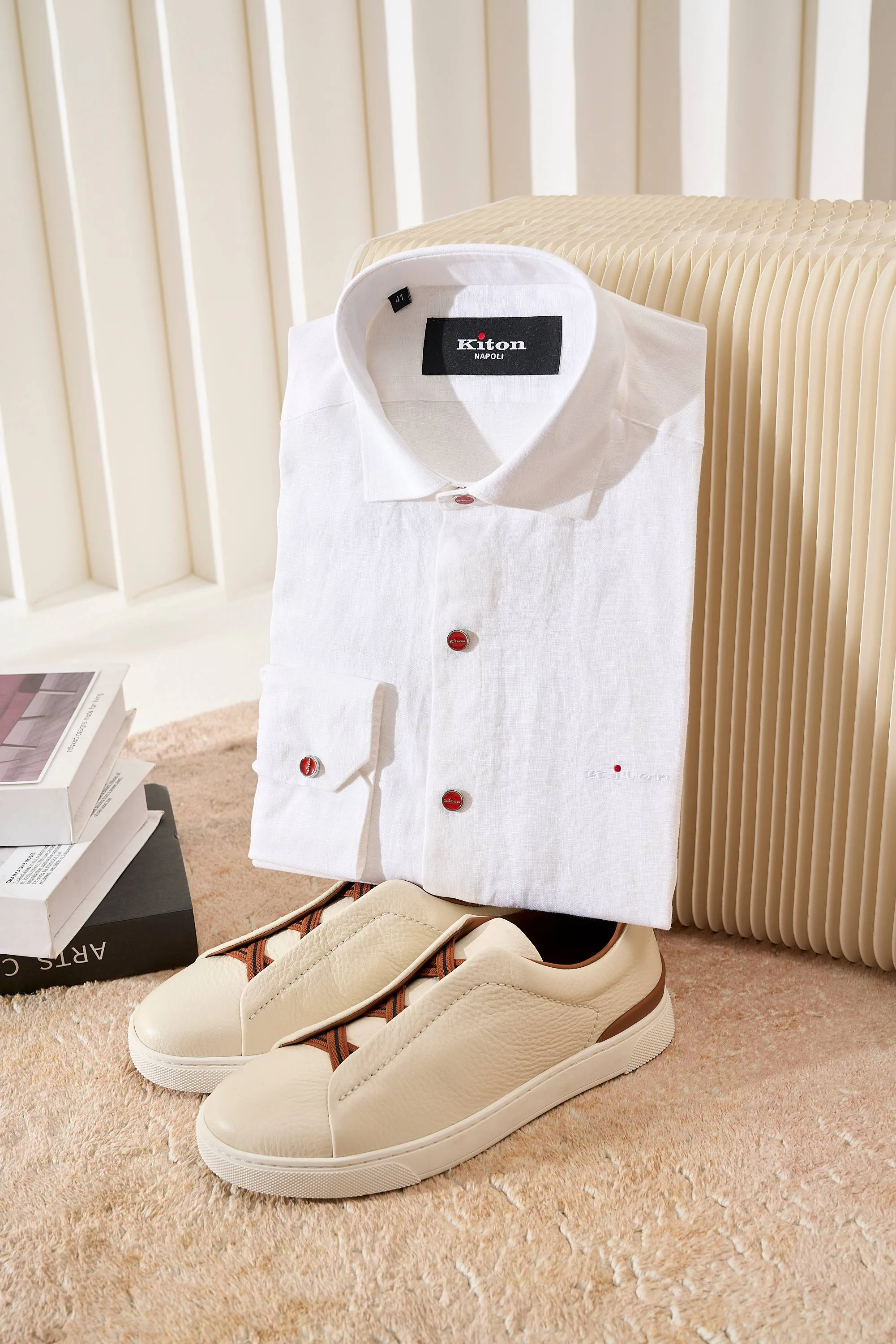 Рубашки Мужские Kiton 18509991