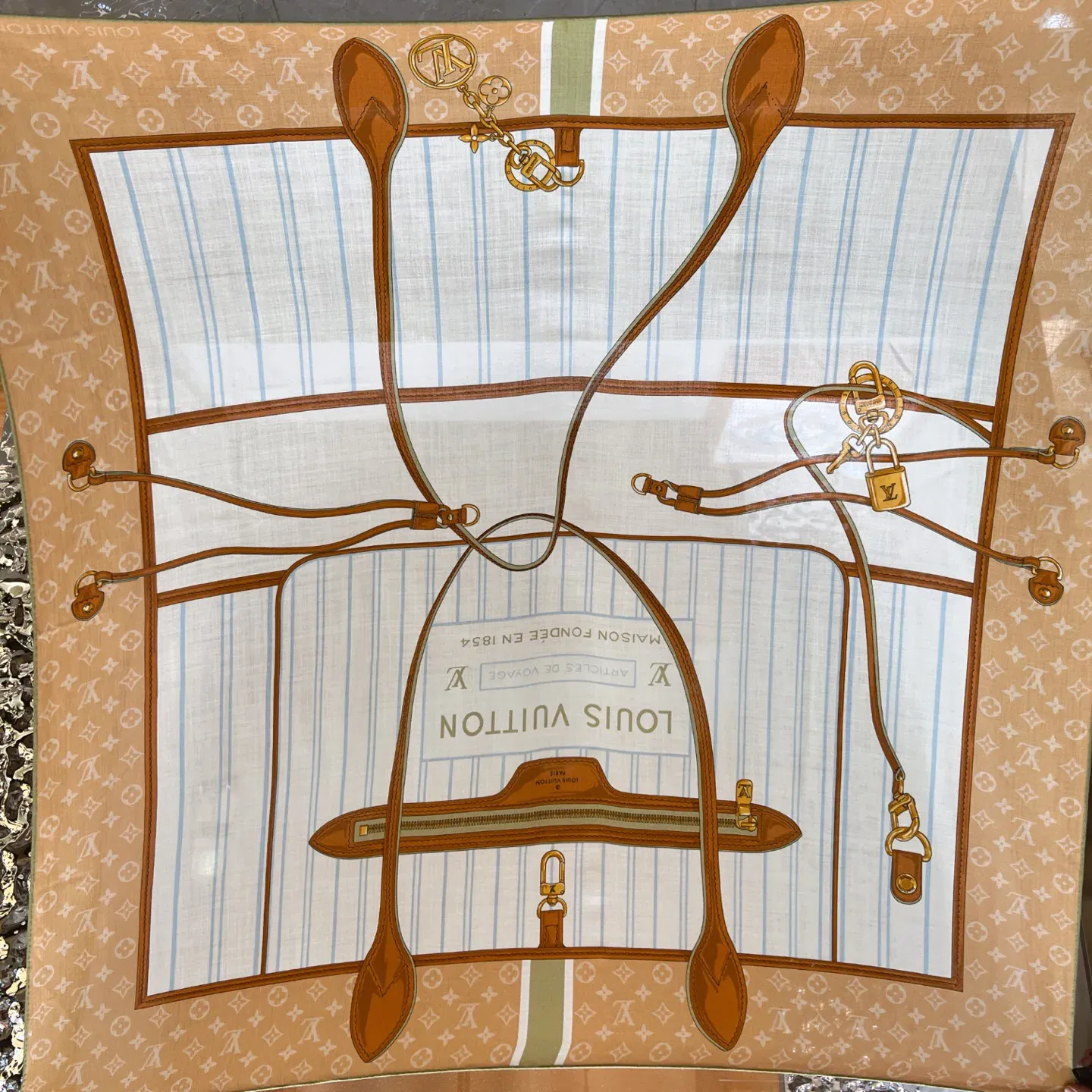 Шарфы Louis Vuitton 589970