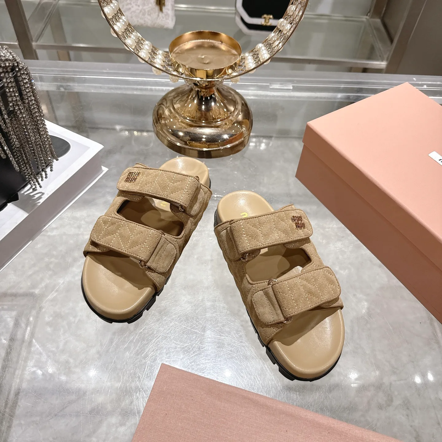 Сандалии Женские Miu Miu 12868599