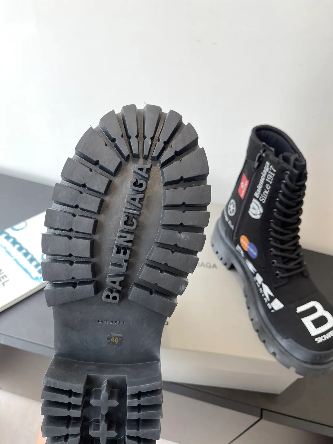 Ботинки Мужские Balenciaga 399128