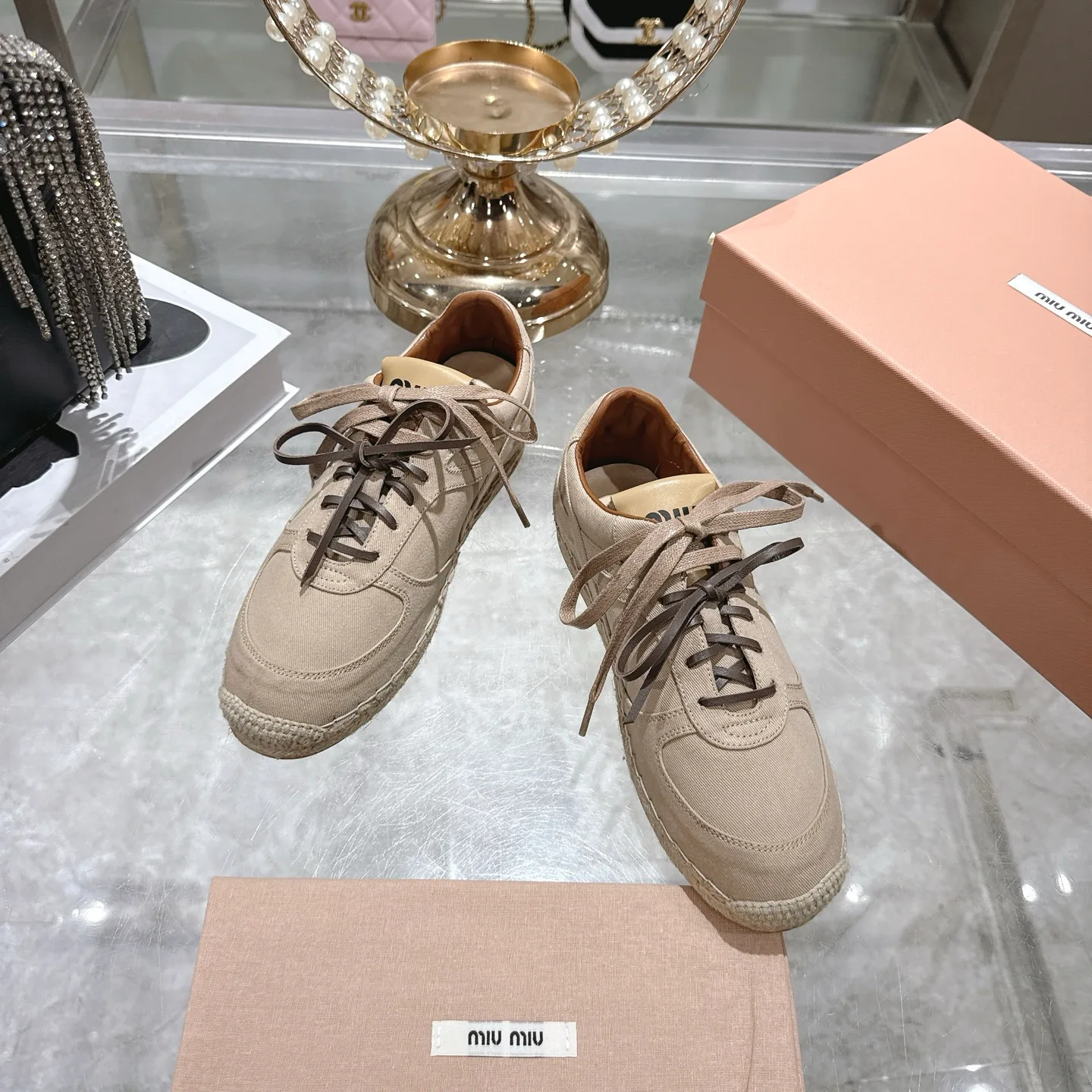 Кроссовки Женские Miu Miu 1881277