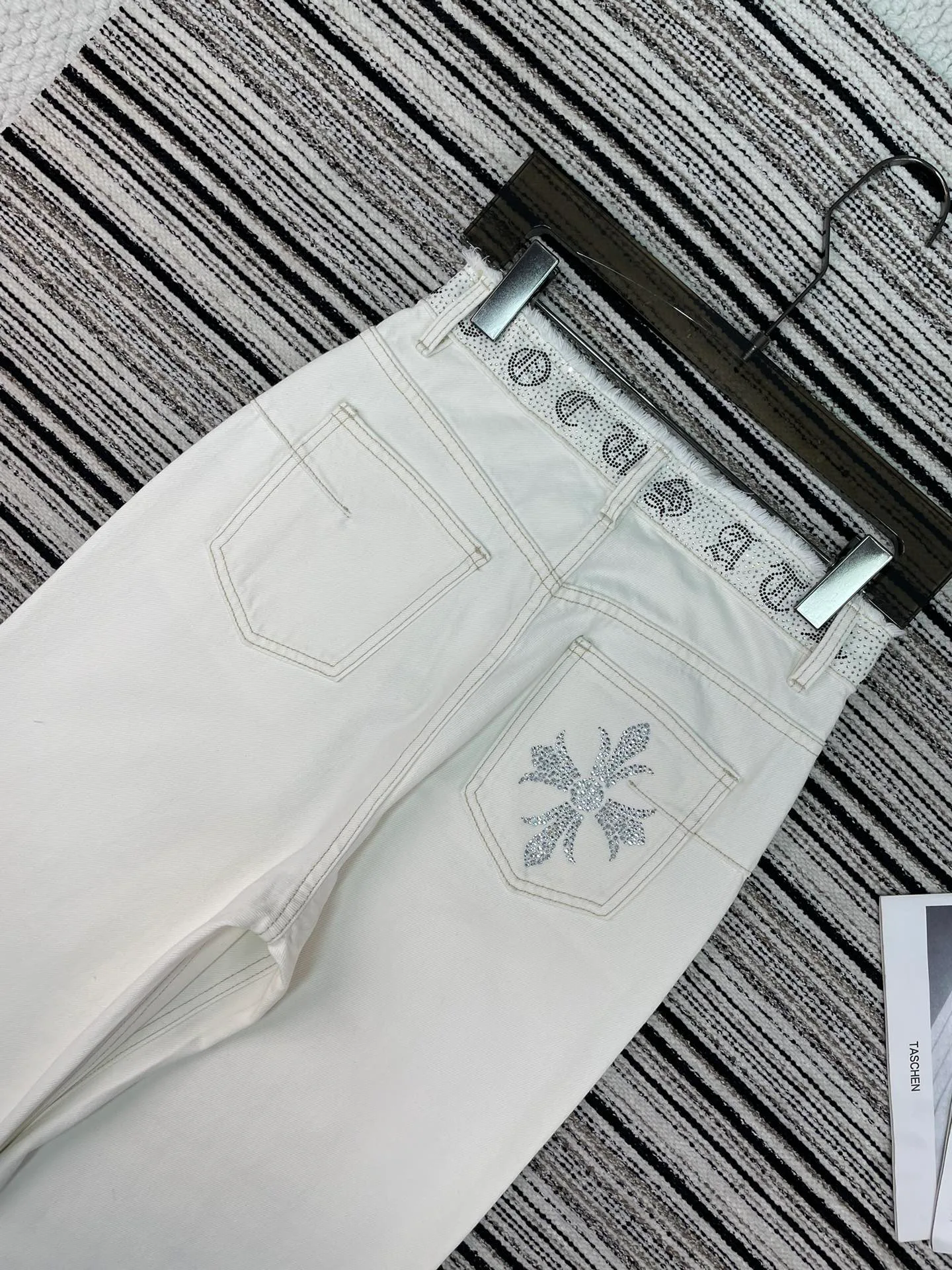 Джинсы Женские Chrome Hearts 4794248