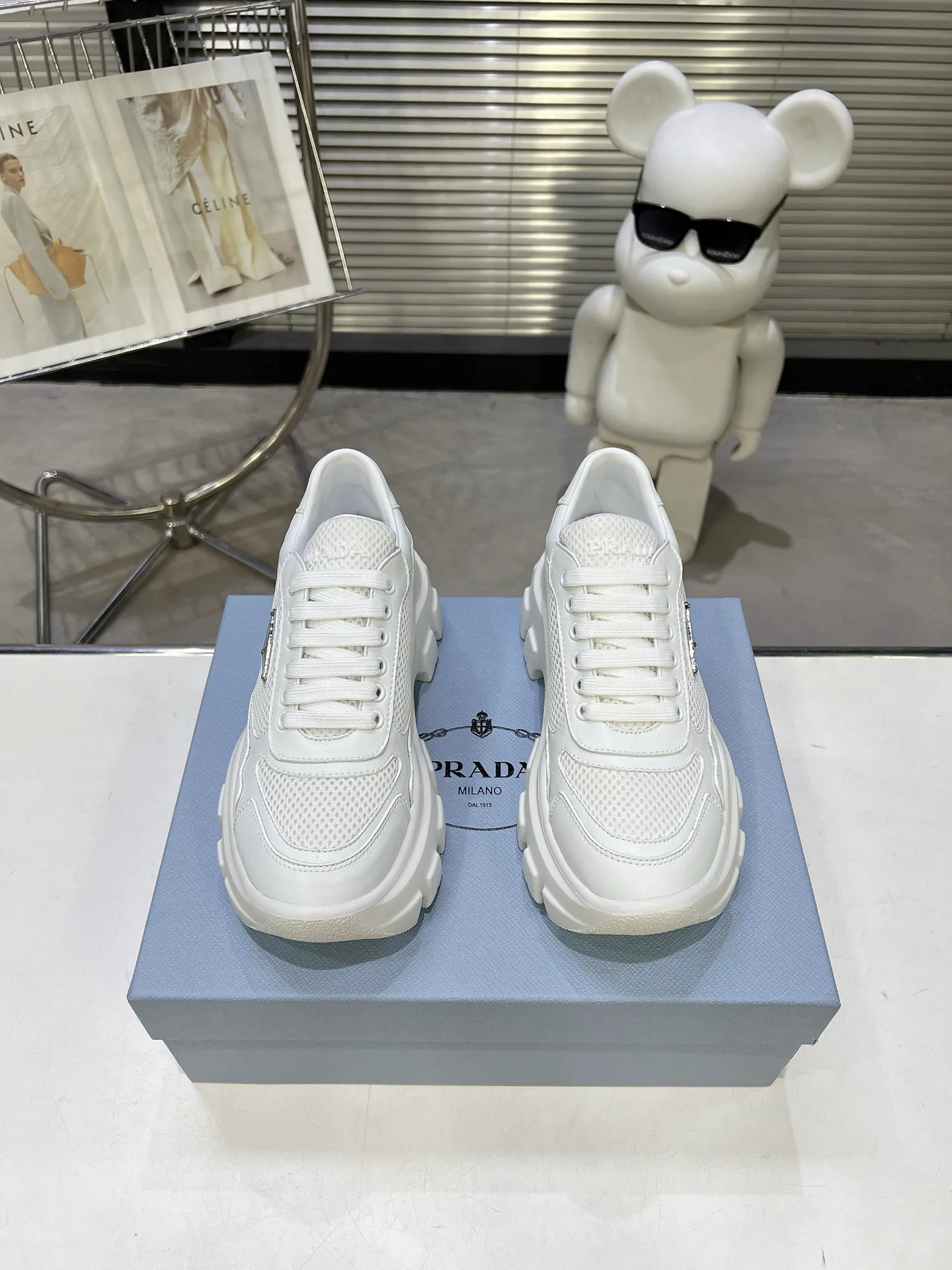 Кроссовки Женские Prada 17524817