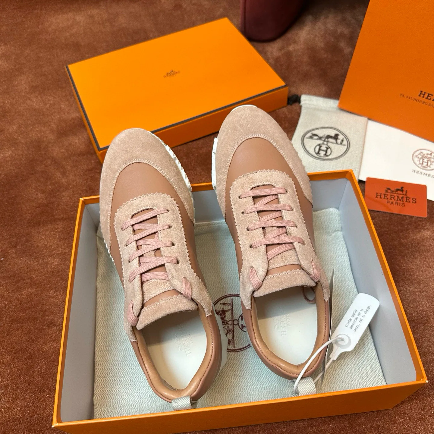 Кроссовки Женские Hermes 1248589