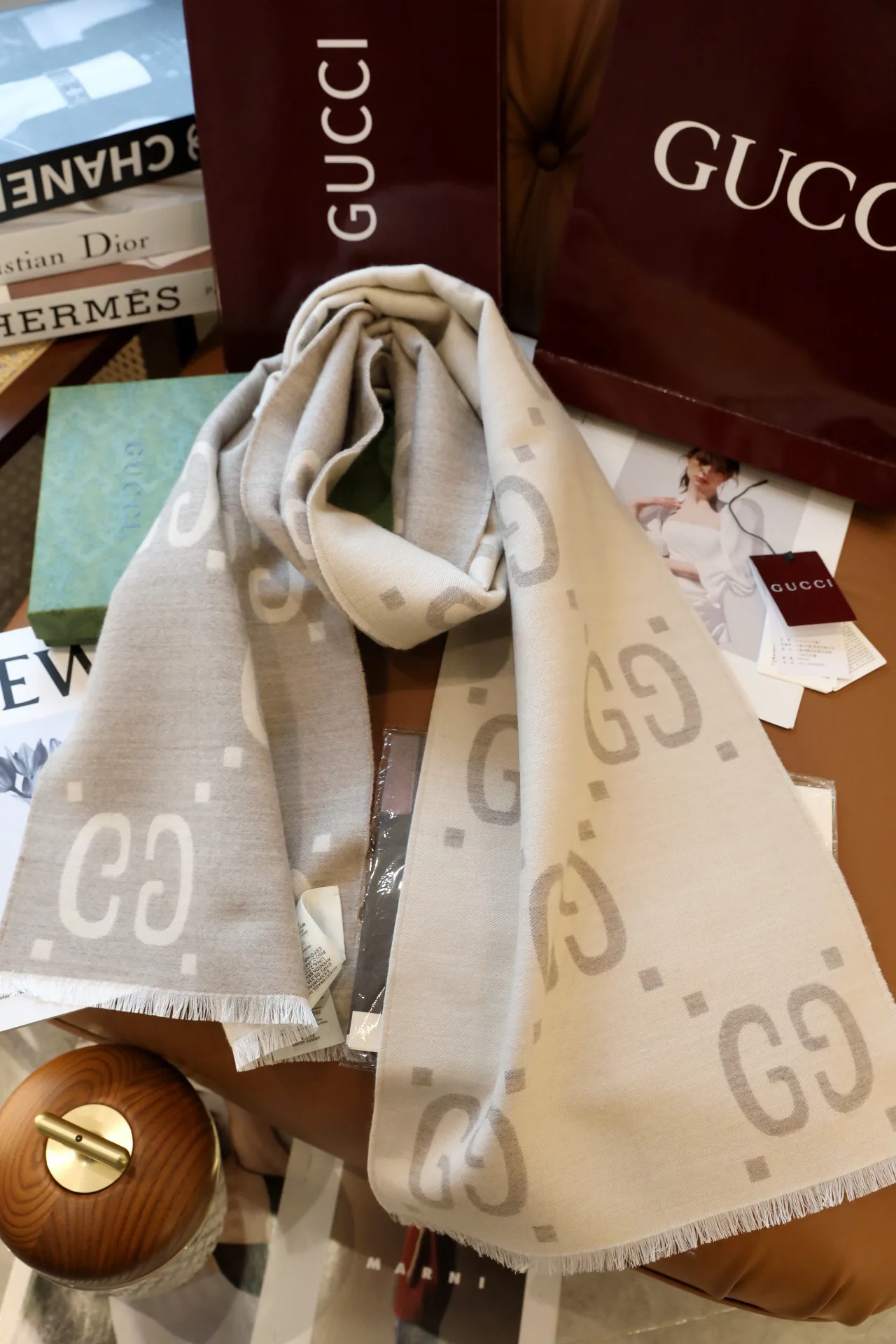 Шарфы Gucci 473287