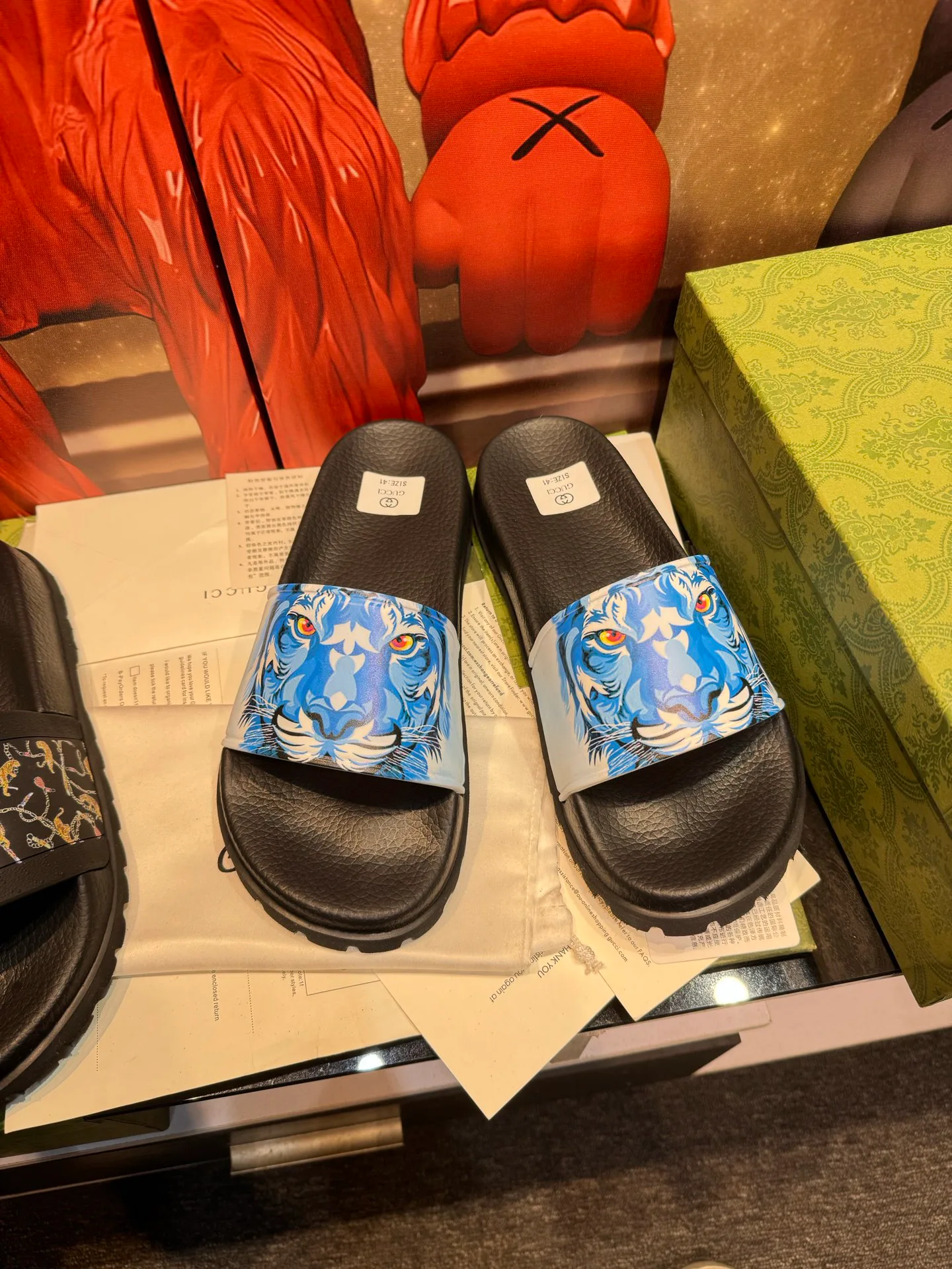 Шлепанцы Женские Gucci 10313893