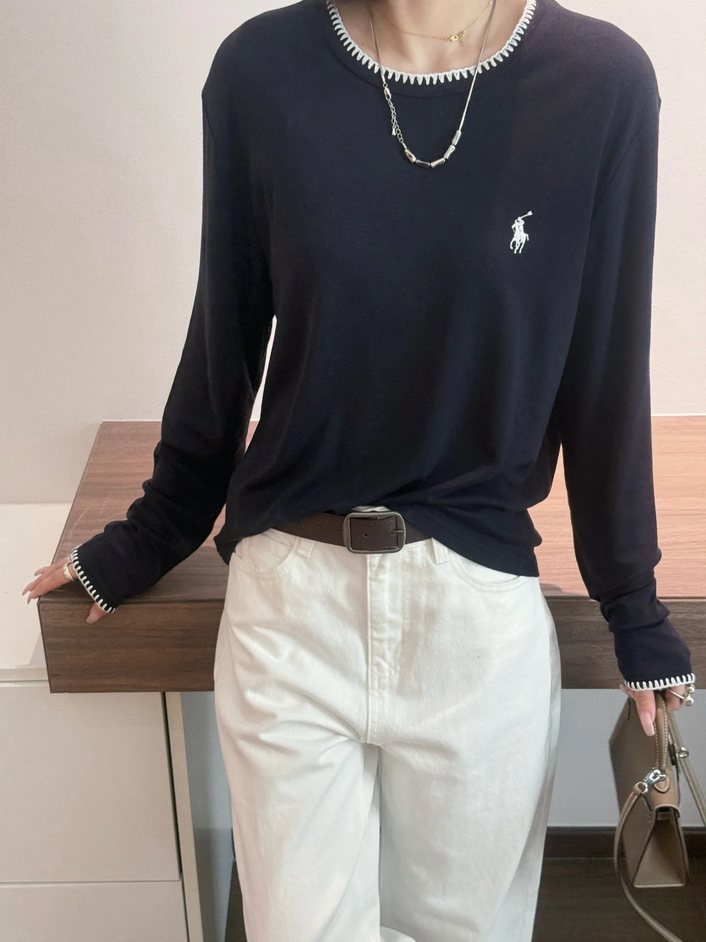 Лонгсливы Женские Ralph Lauren 66507