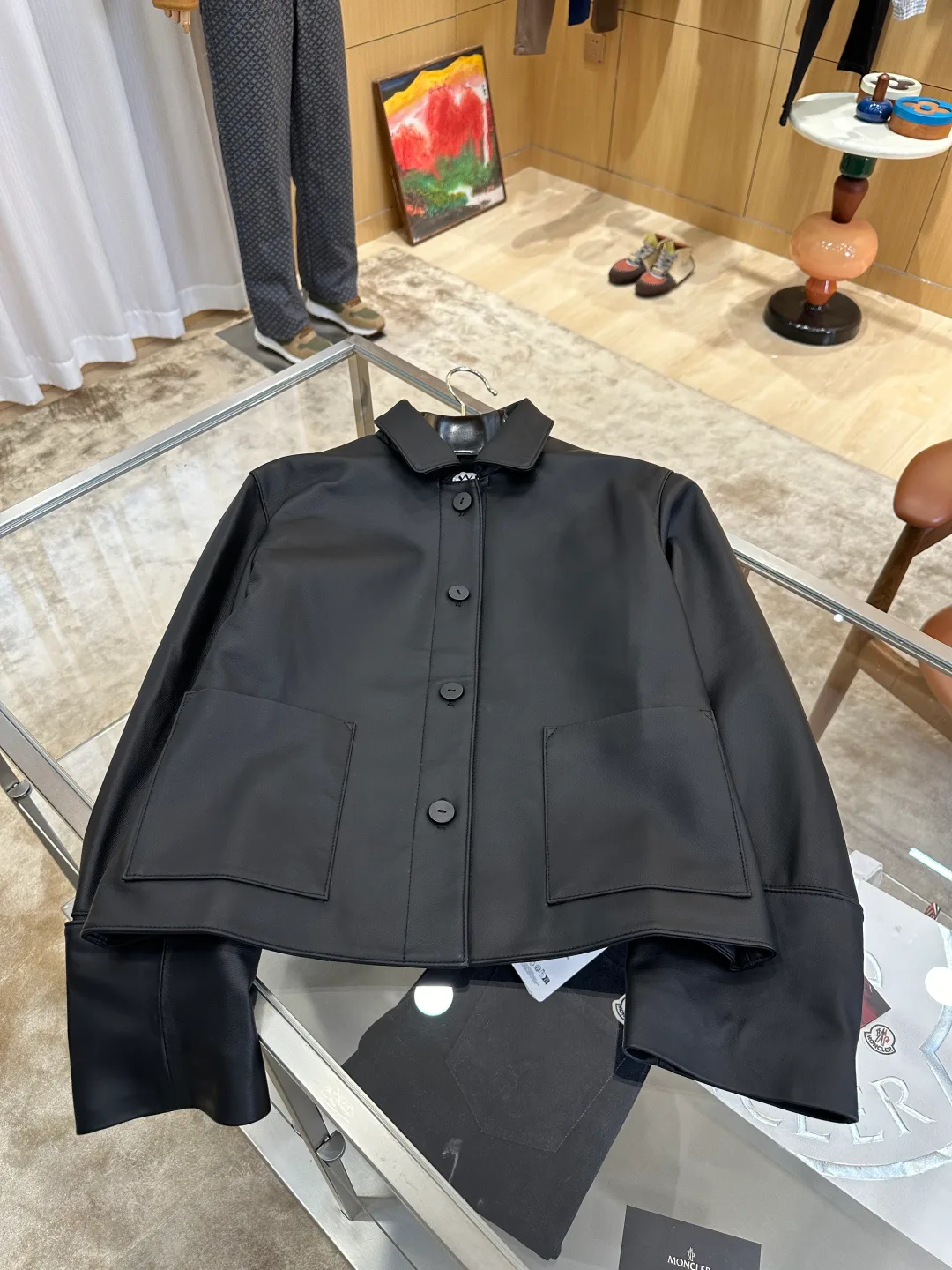 Кожаные Куртки И Дублёнки Мужские Loewe 18309094