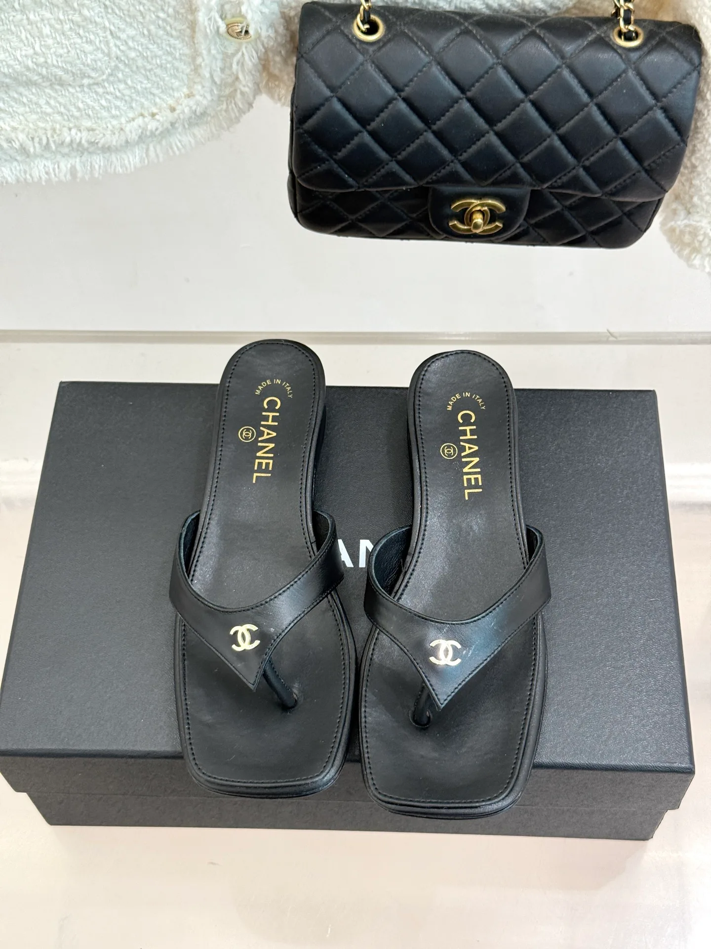 Шлепанцы Женские Chanel 17724126