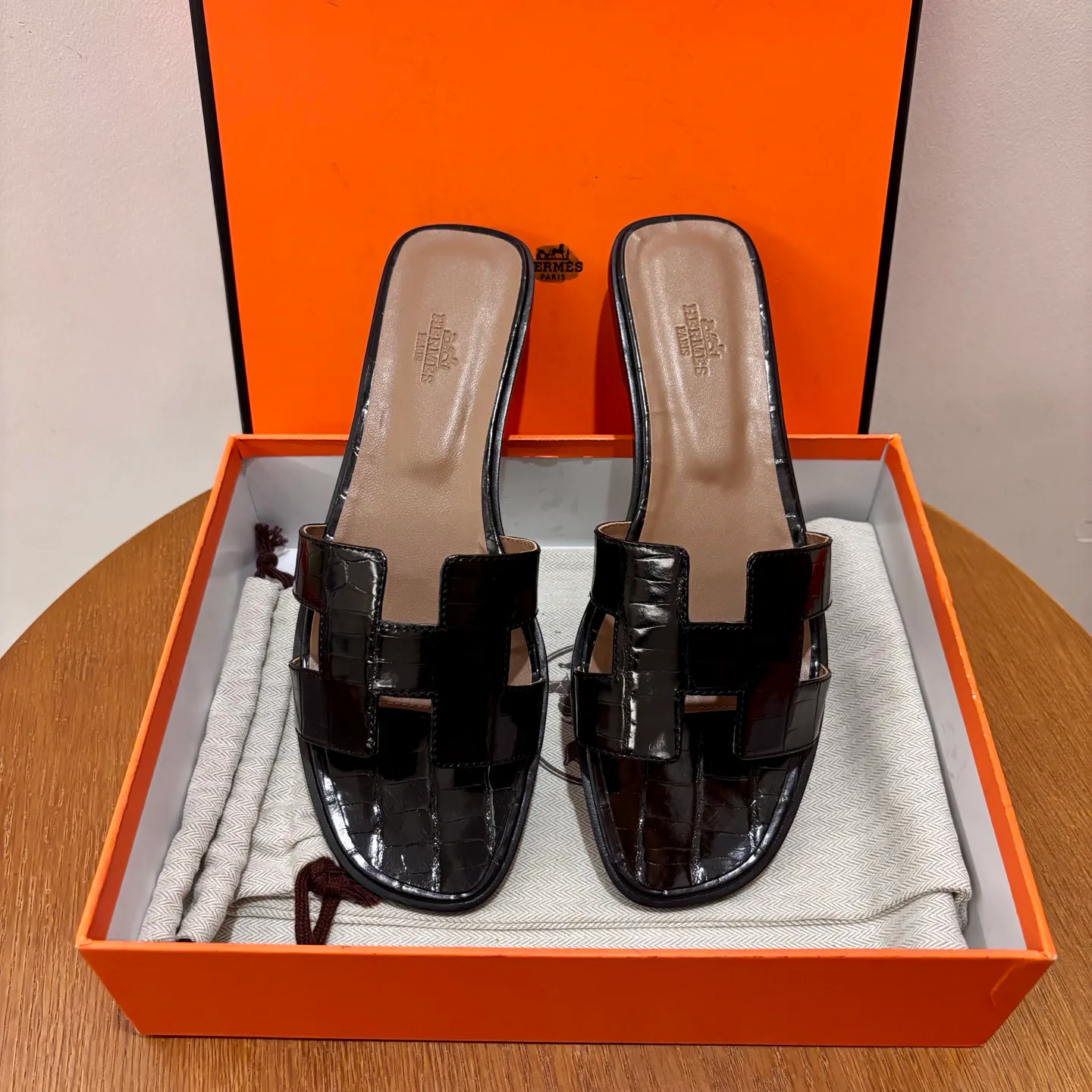 Шлепанцы Женские Hermes 4503988