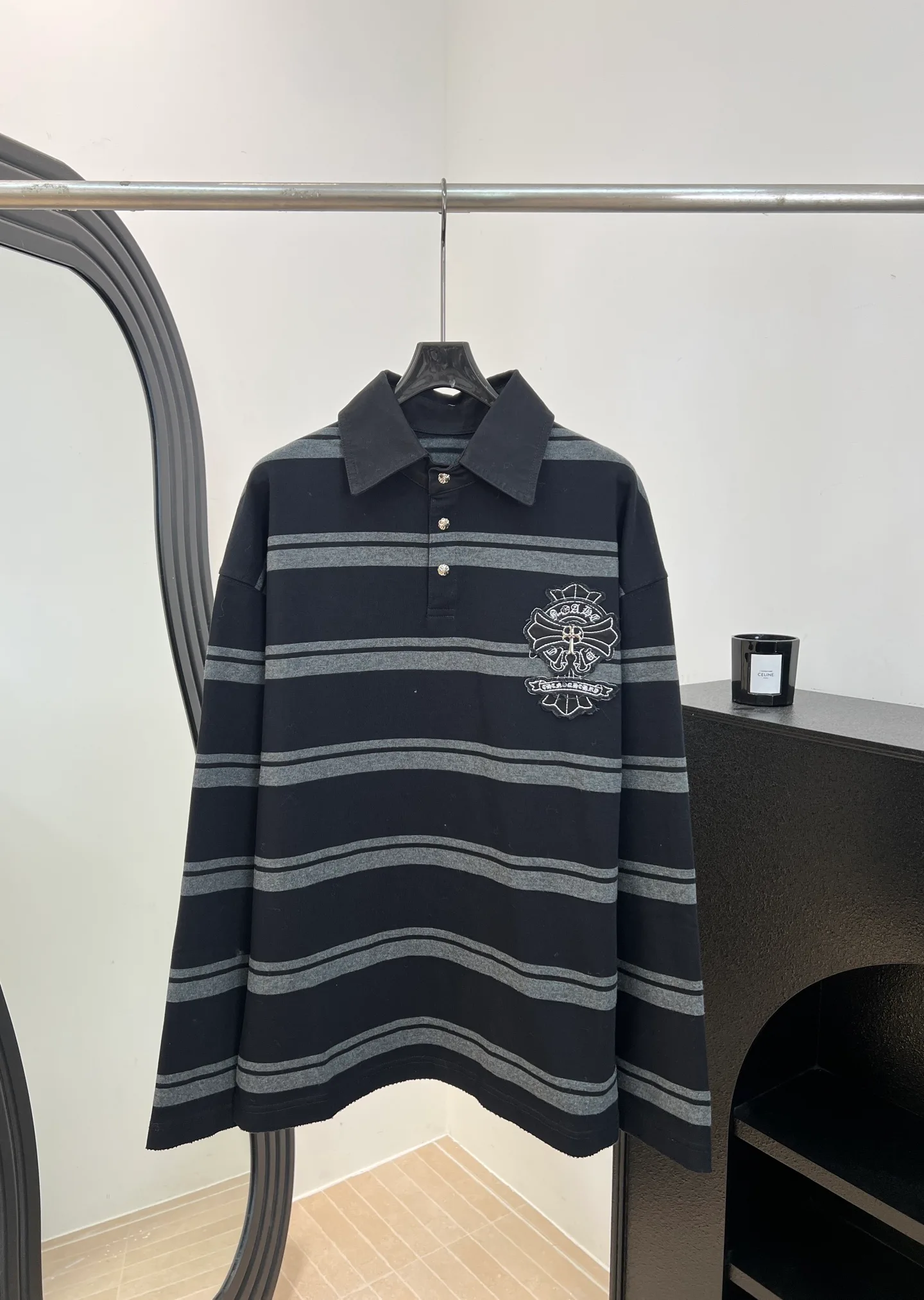 Рубашки Мужские Chrome Hearts 17926574