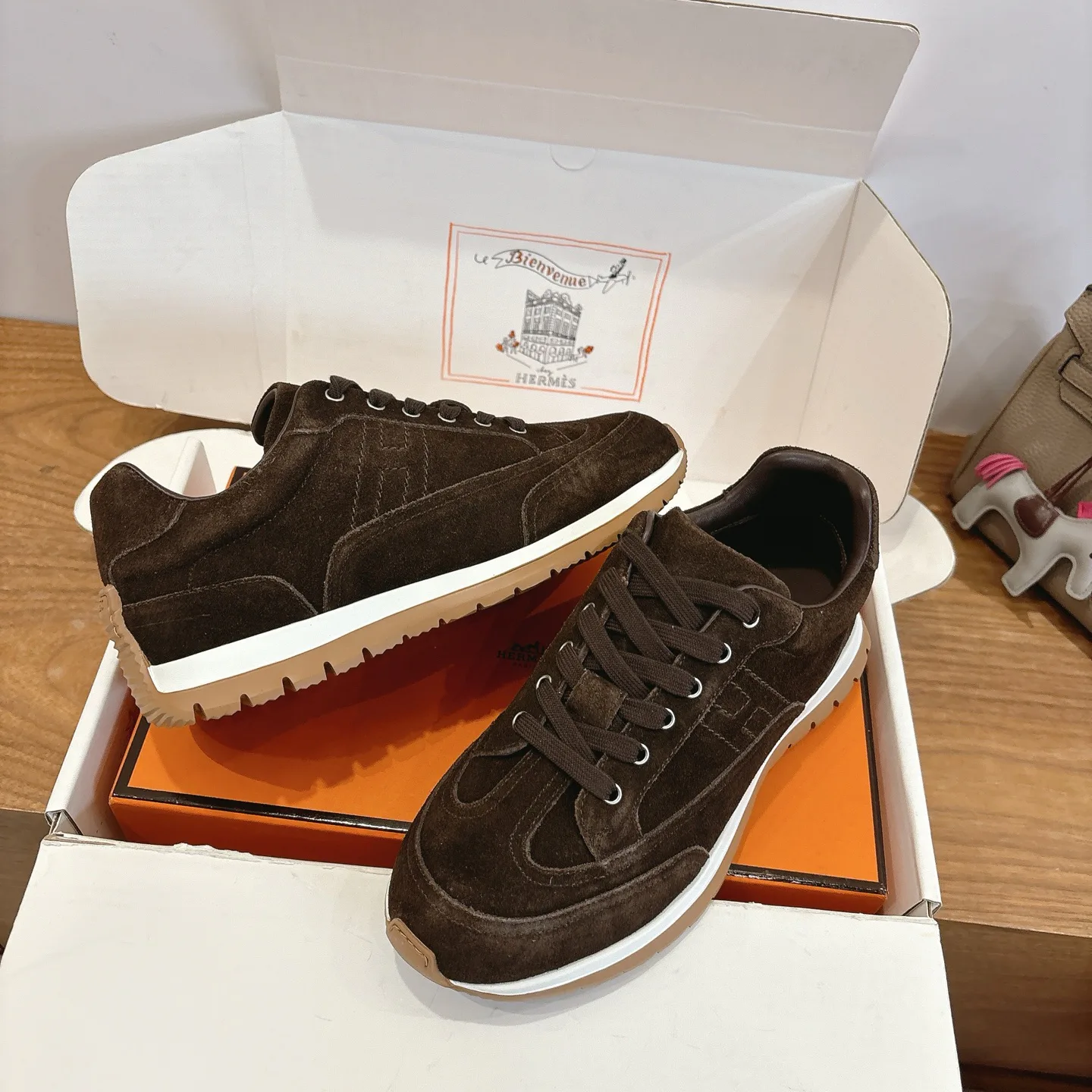 Кроссовки Женские Hermes 1886245