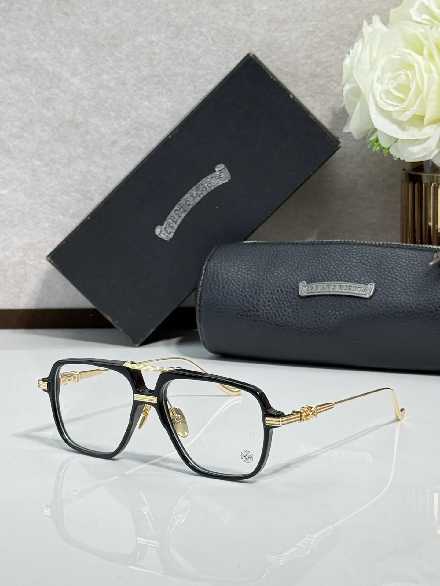 Очки Chrome Hearts 2306444