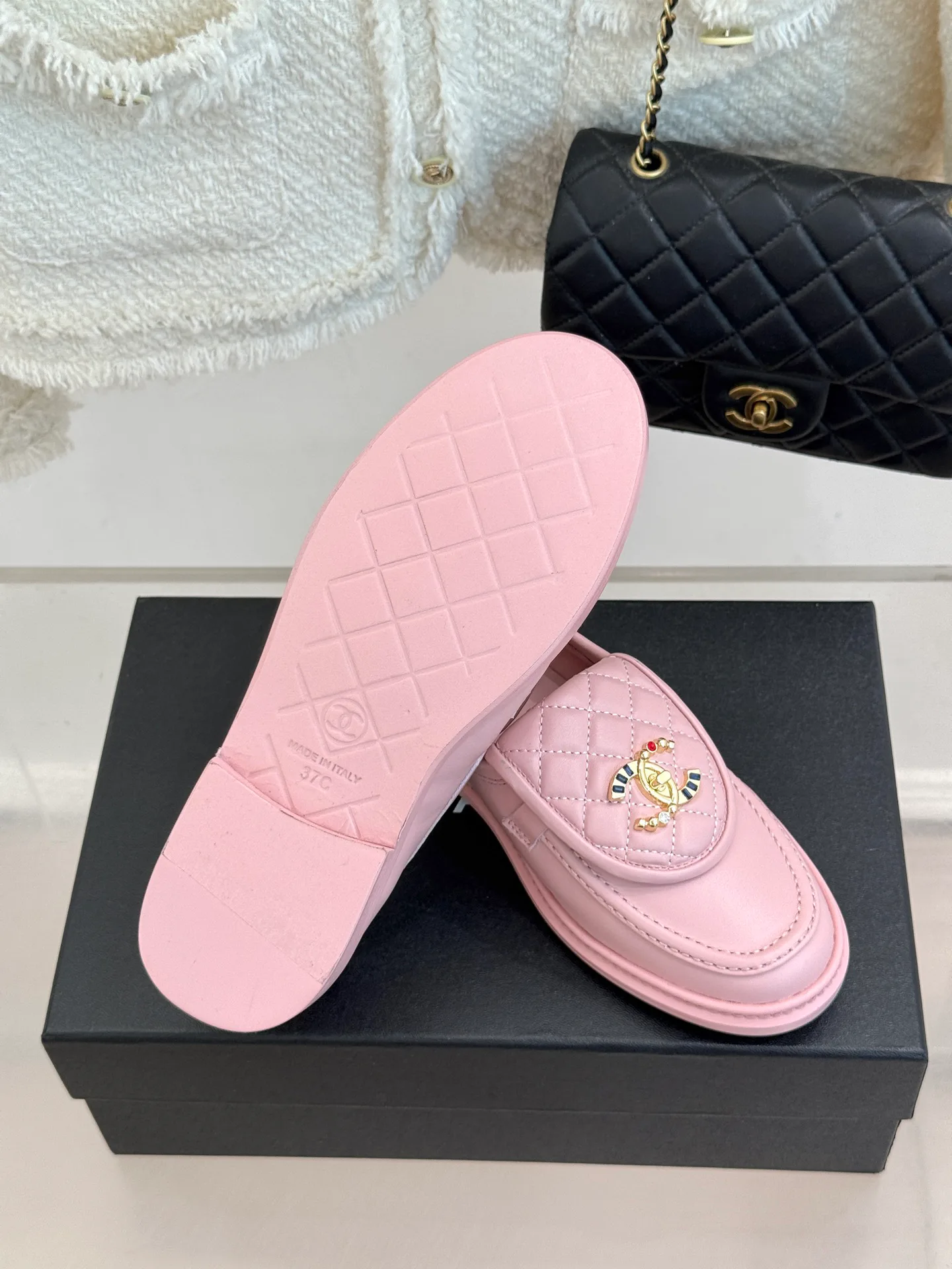 Лоферы И Мокасины Женские Chanel 17336063