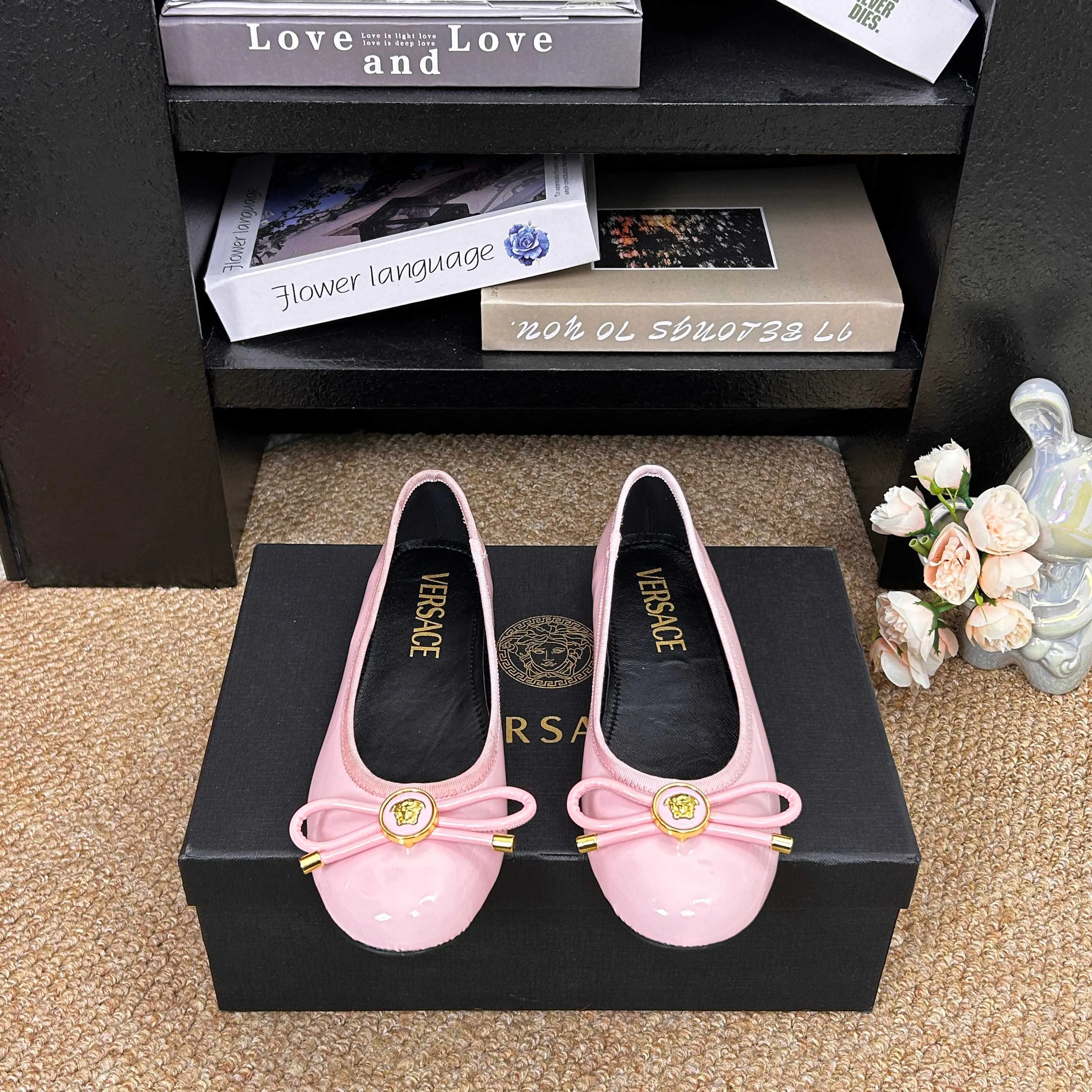 Балетки Женские Versace 9633244