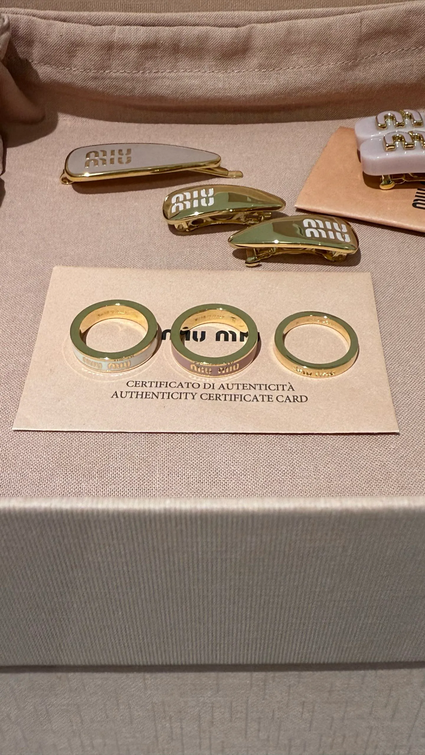 Бижутерия Miu Miu 3870210