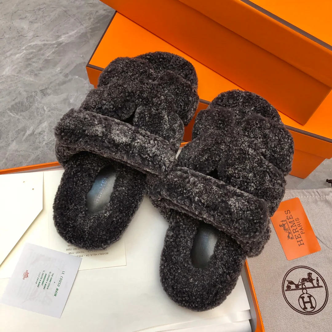 Тапочки Женские Hermes 65402