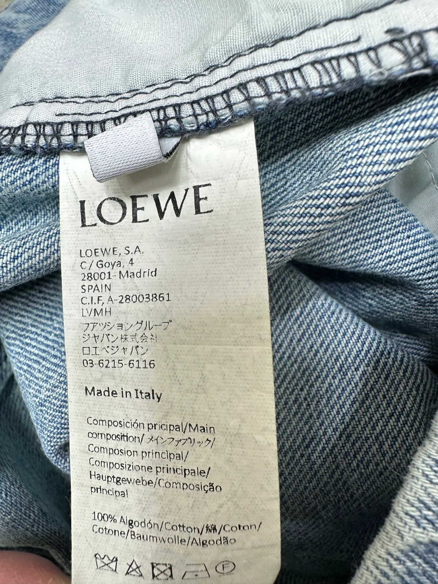 Джинсы Женские Loewe 11686194