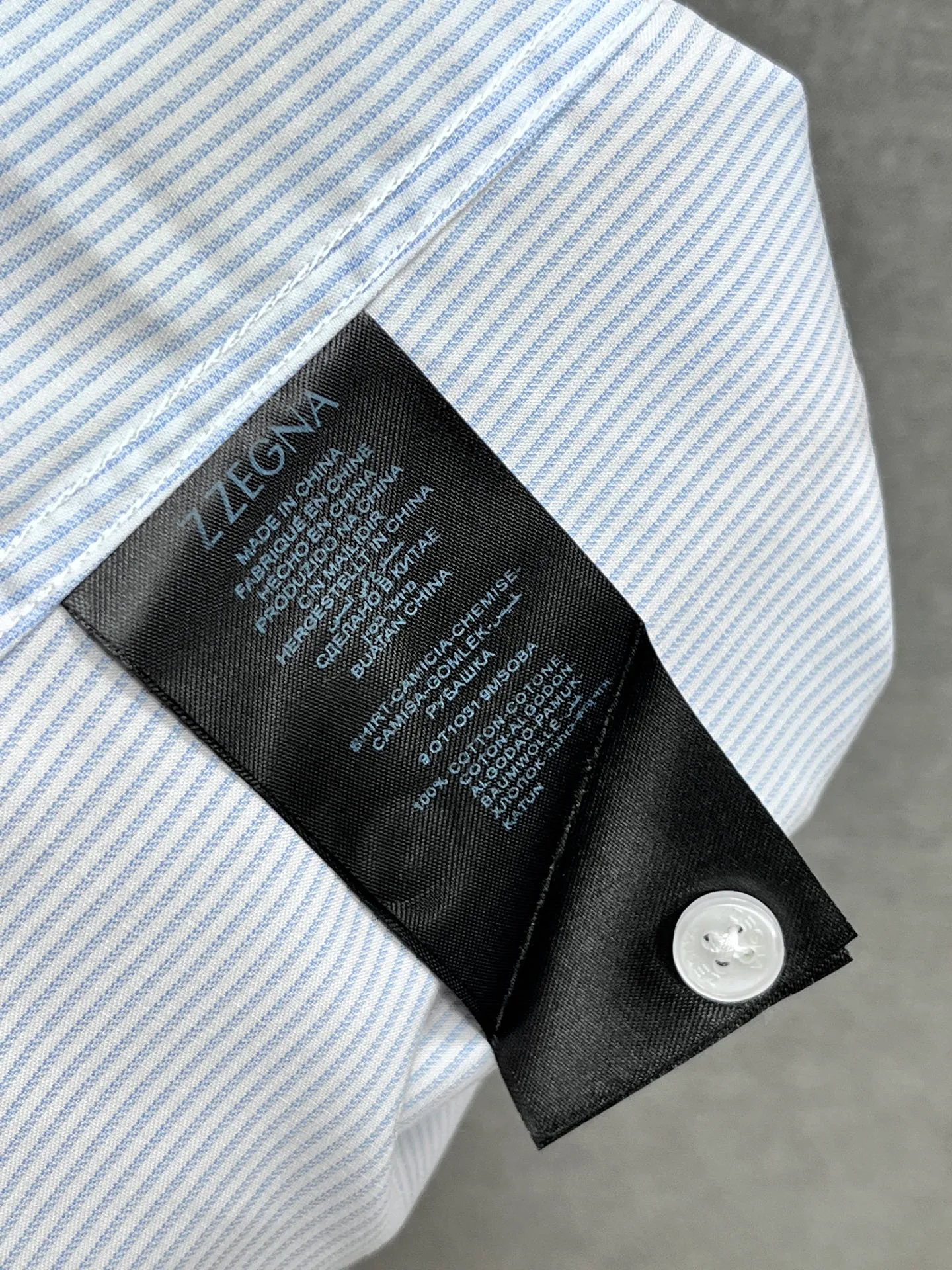 Рубашки Мужские Zegna 13327564
