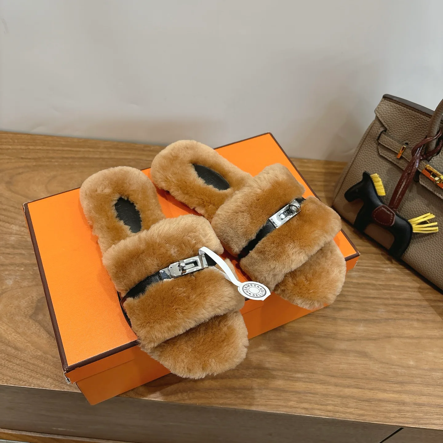 Тапочки Женские Hermes 4500876