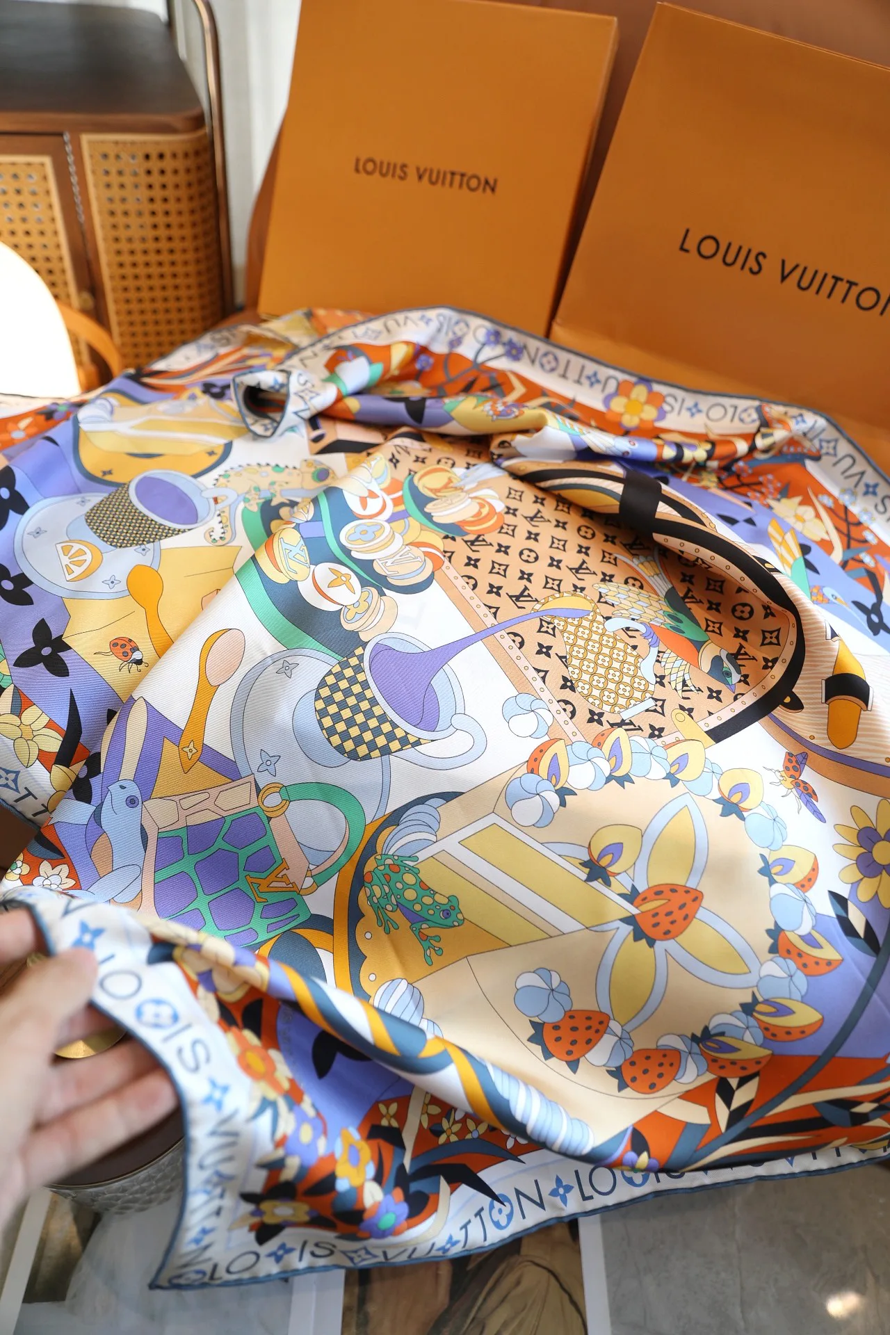 Платки Louis Vuitton 9648185