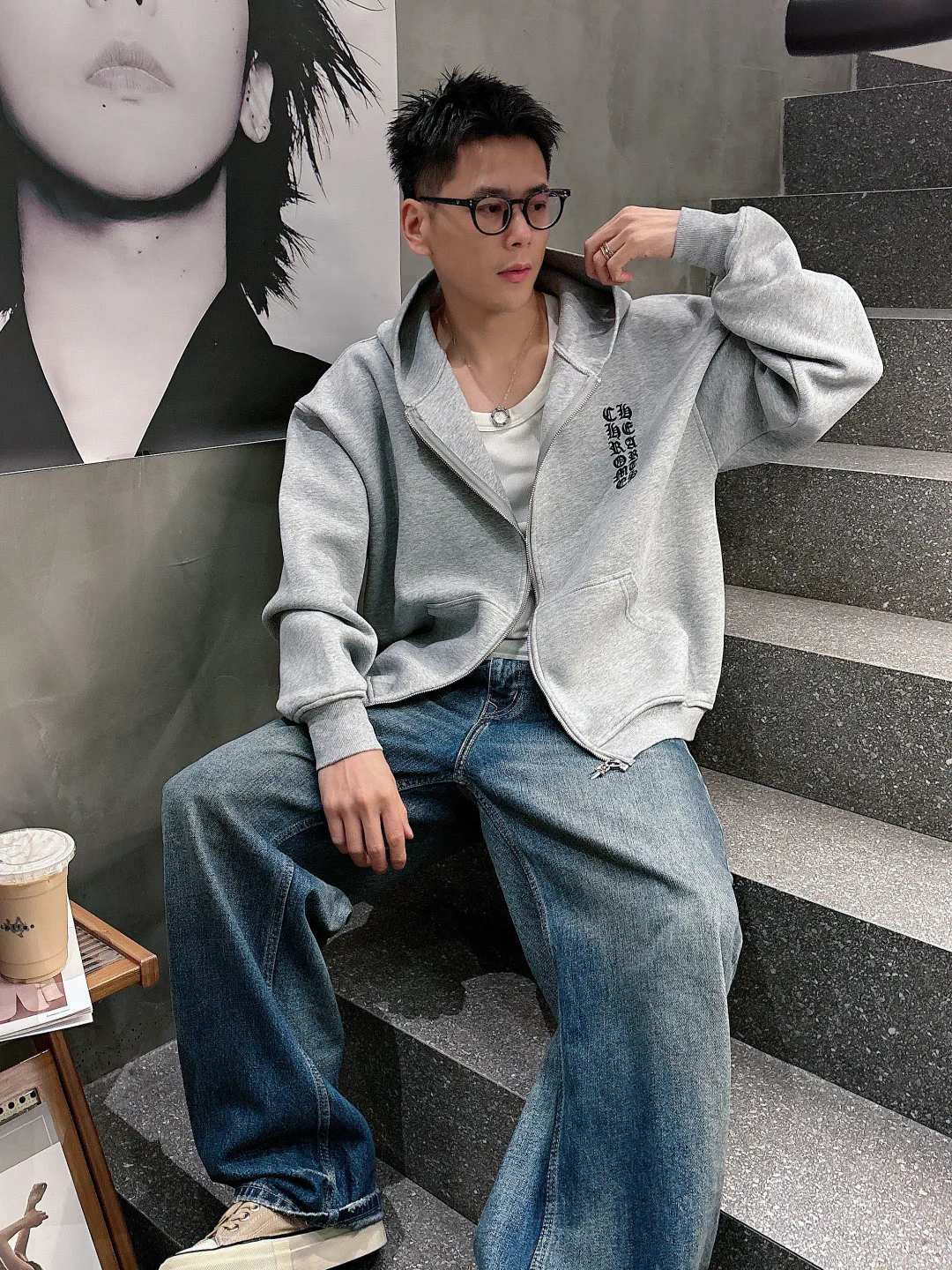 Куртки И Пуховики Мужские Chrome Hearts 259426