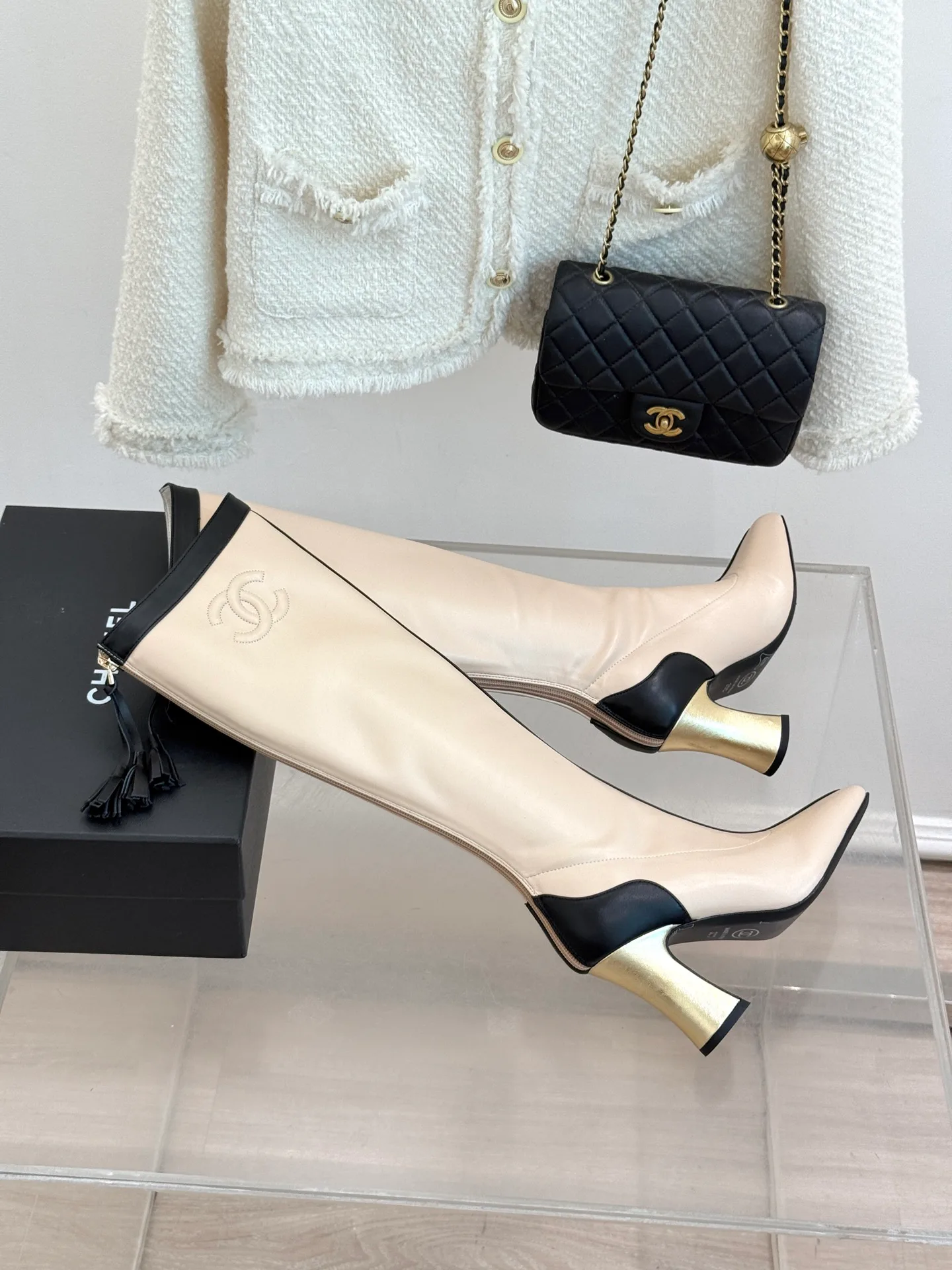Сапоги Женские Chanel 17406173