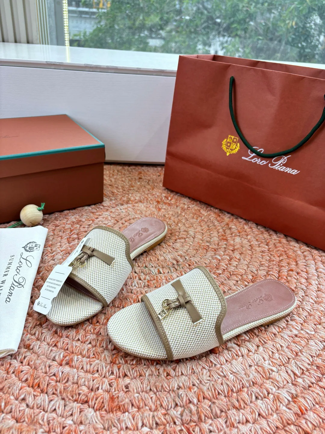 Шлепанцы Женские Loro Piana 11745825