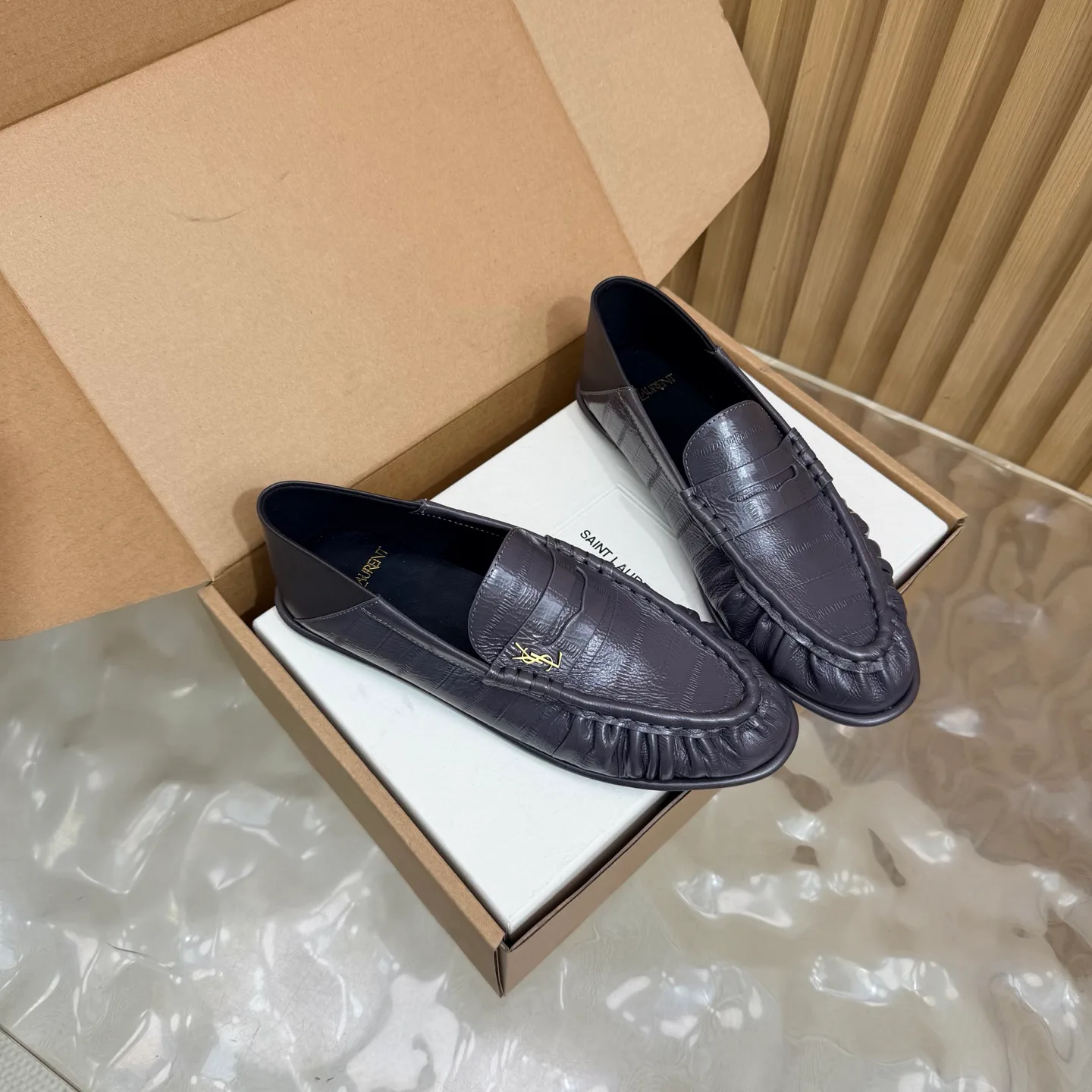 Лоферы И Мокасины Женские Saint Laurent 18062358