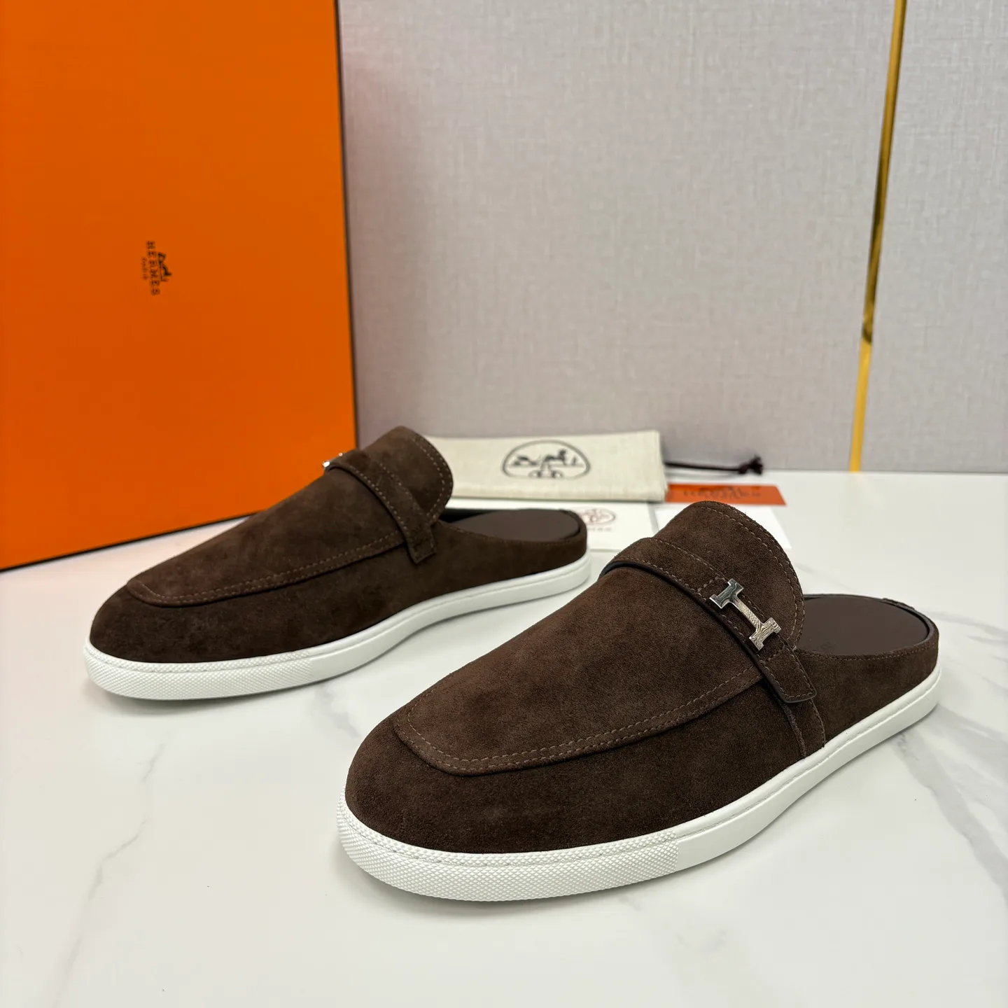 Мюли И Сабо Мужские Hermes 13197305