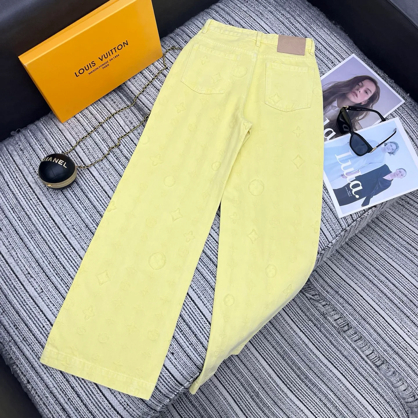 Джинсы Женские Louis Vuitton 1828174