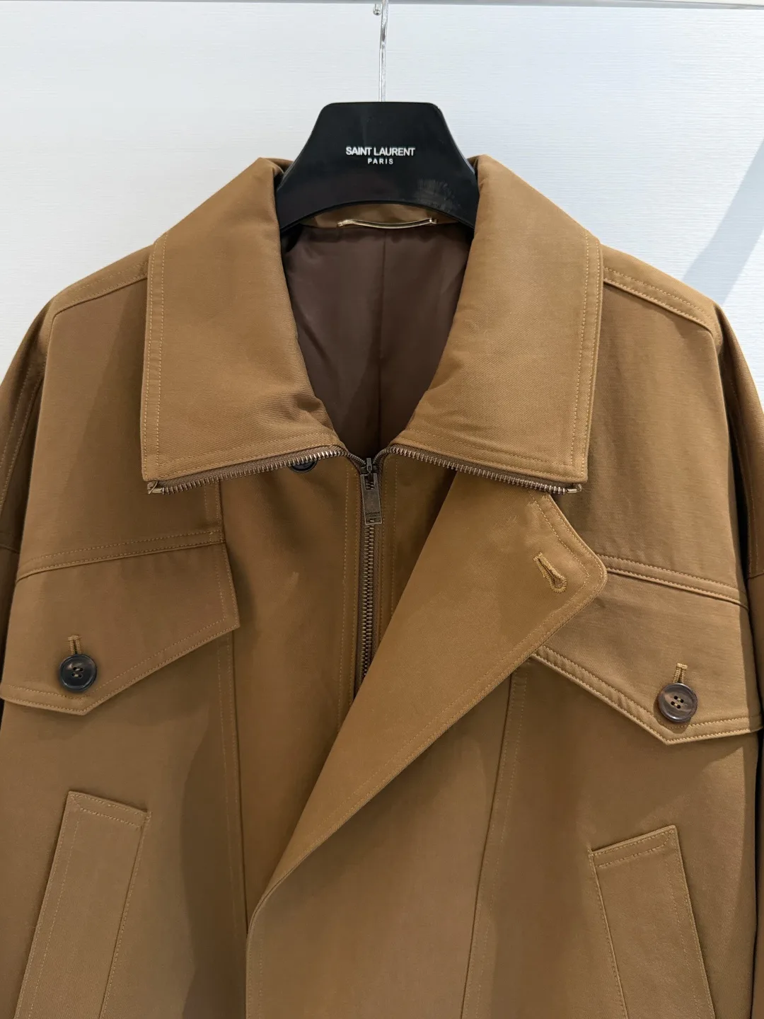 Куртки И Пуховики Женские Saint Laurent 18439944