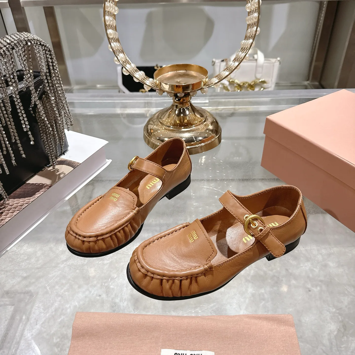 Лоферы И Мокасины Женские Miu Miu 397877