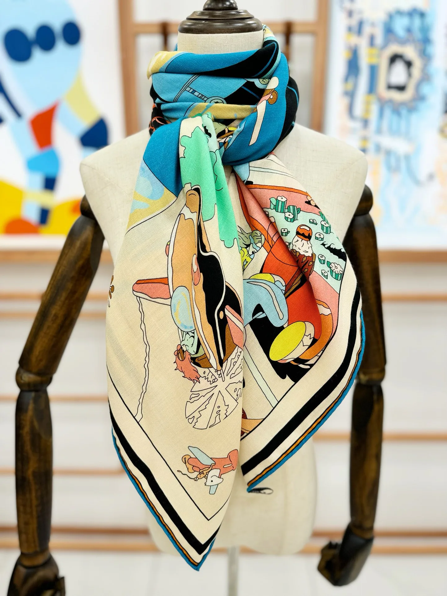 Шарфы Hermes 136849