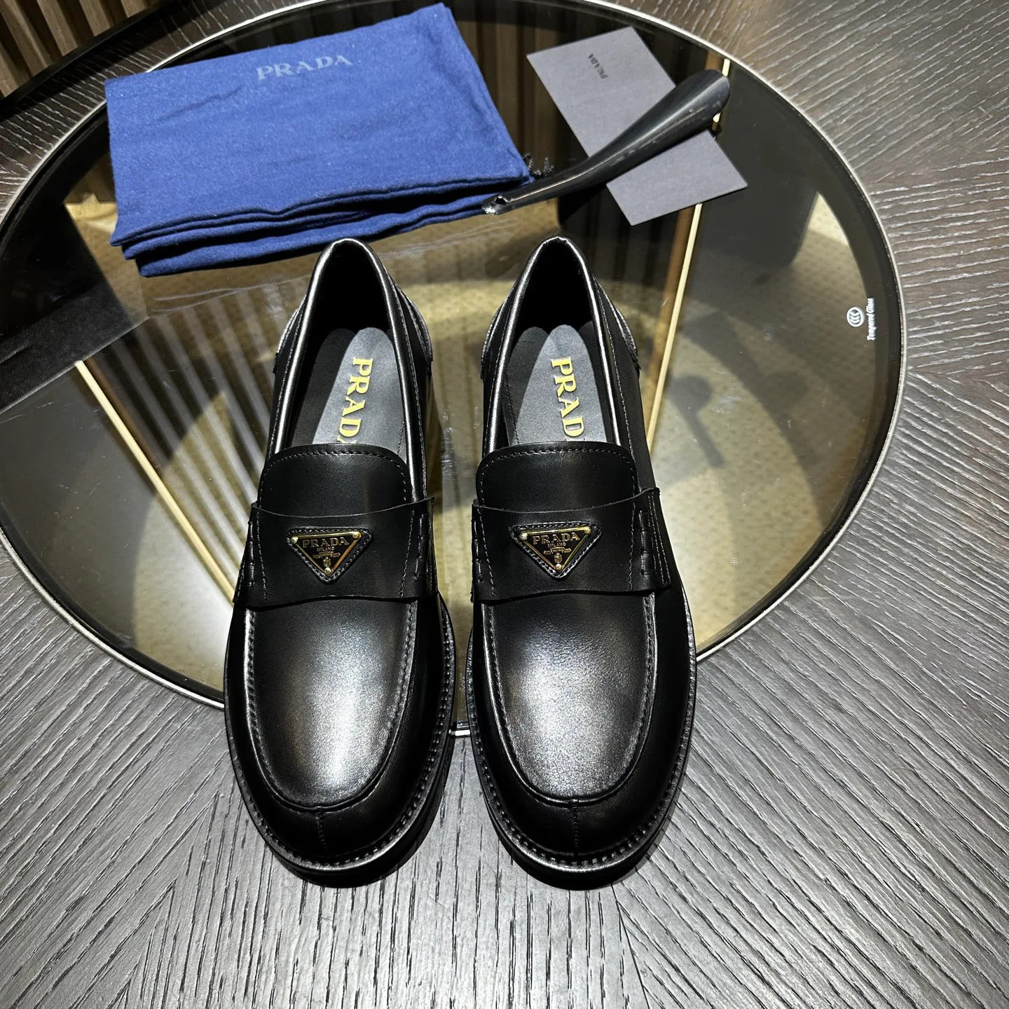 Лоферы И Туфли Мужские Prada 18192316