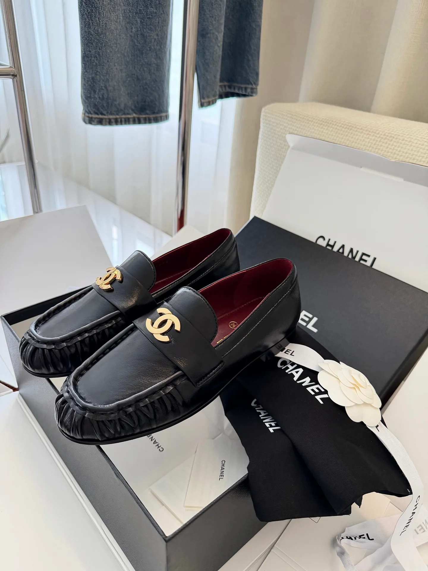 Лоферы И Мокасины Женские Chanel 17941728