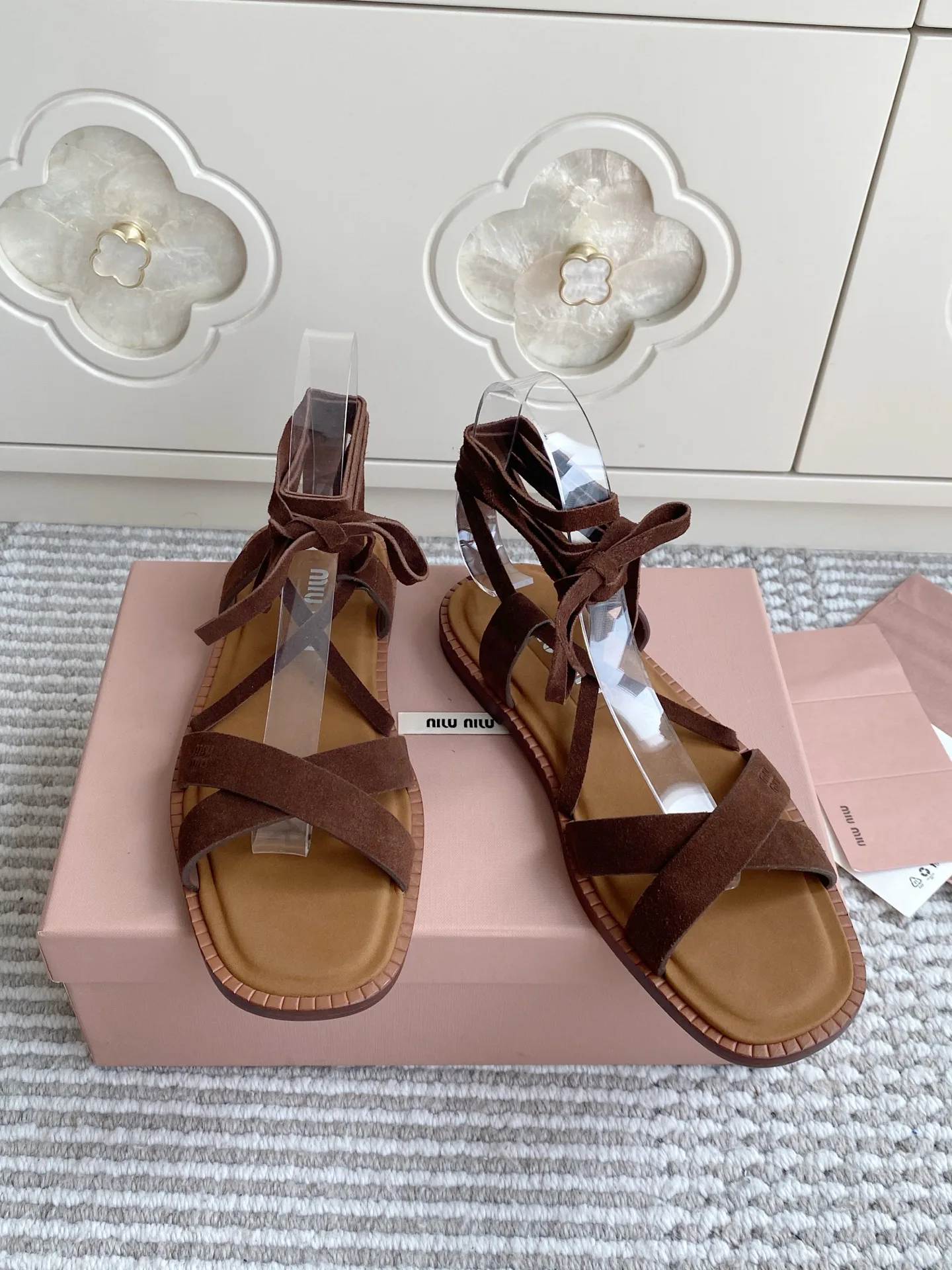 Босоножки Женские Miu Miu 16831153