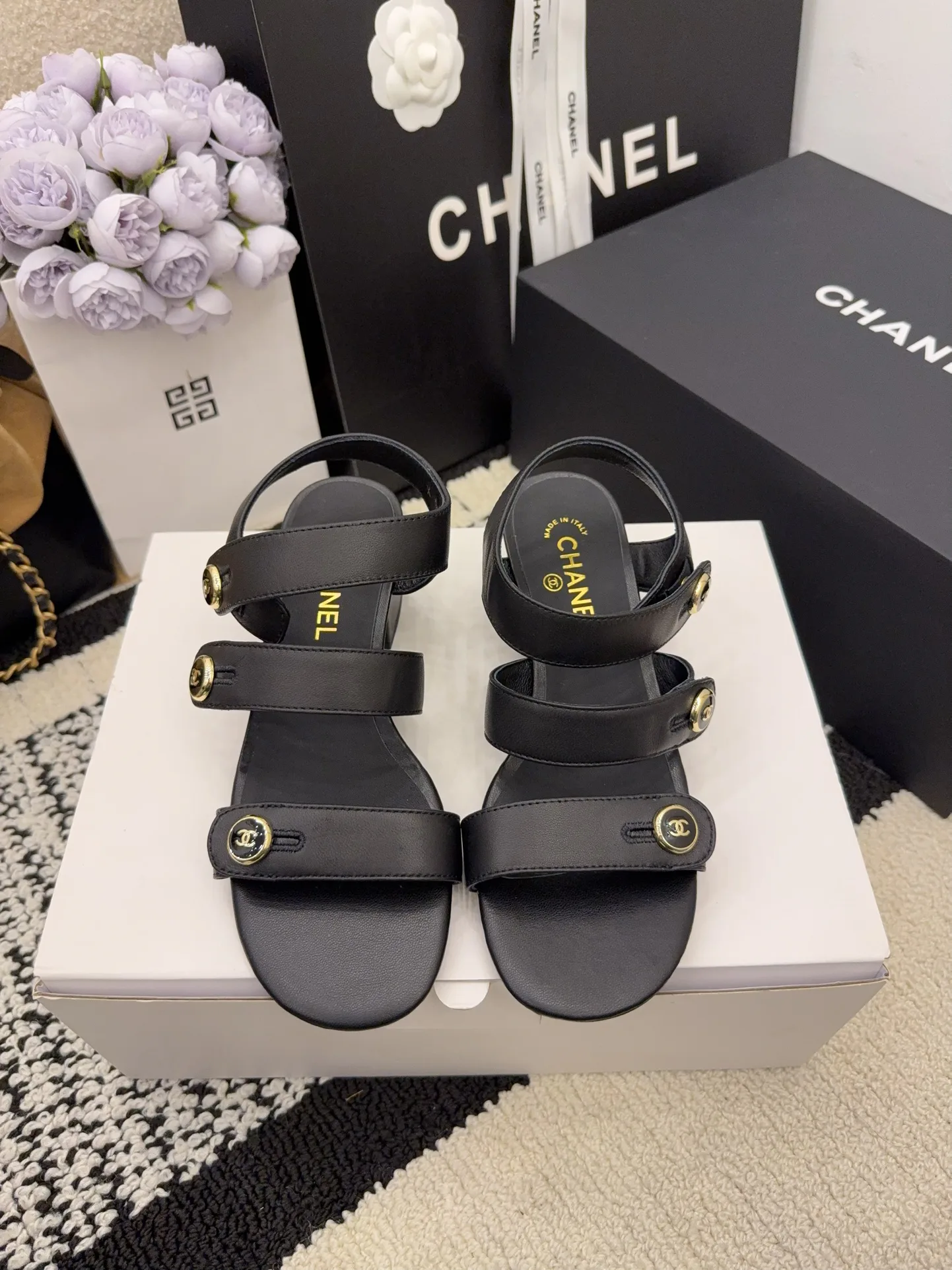 Босоножки Женские Chanel 403273