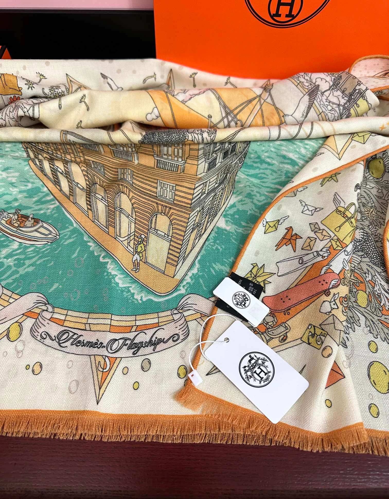 Шарфы Hermes 369664