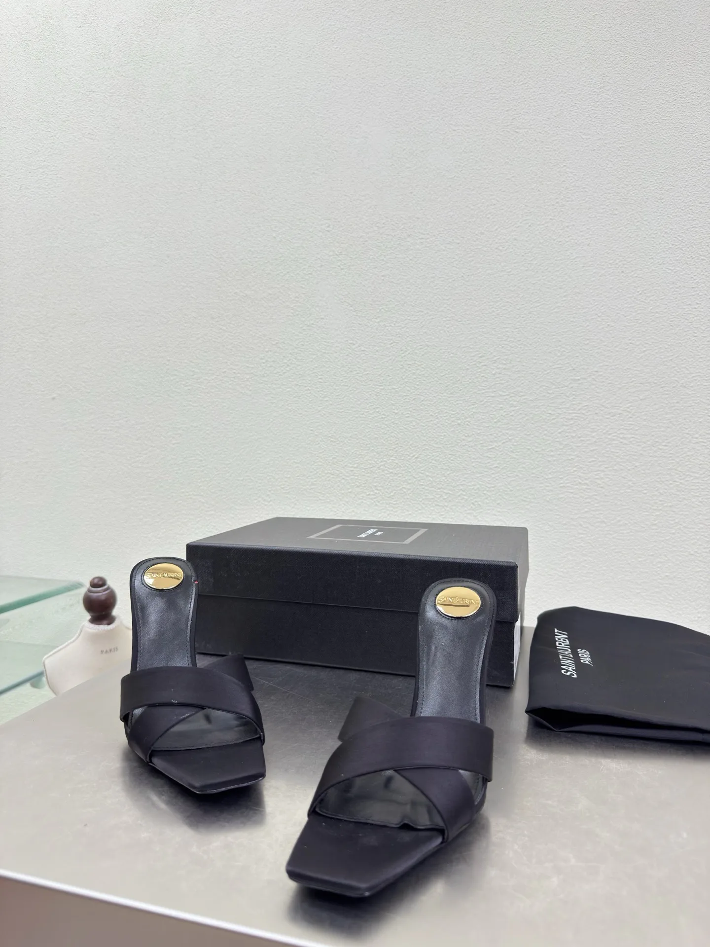 Босоножки Женские Saint Laurent 1693069