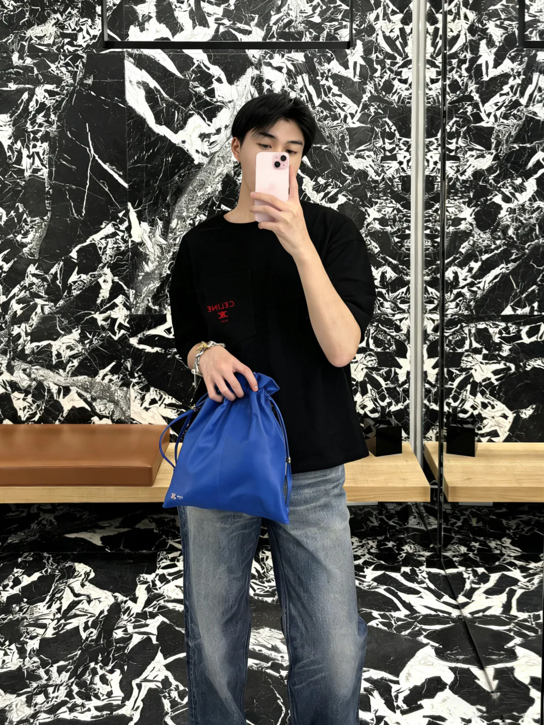 Футболки Мужские Celine 4373132