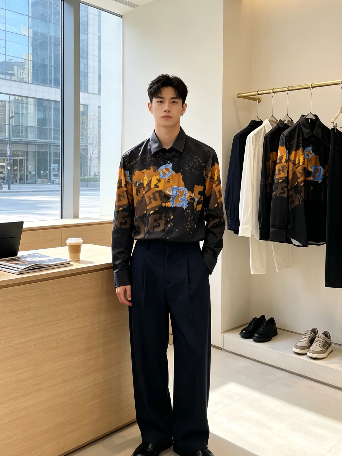 Рубашки Мужские Fendi 18795851