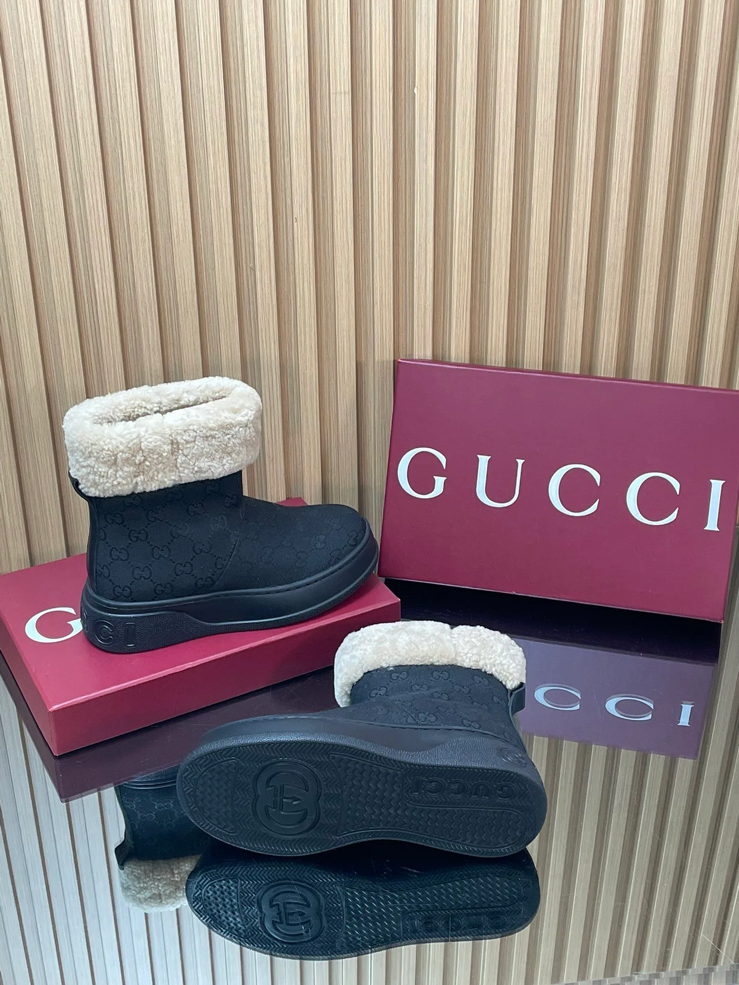 Угги Женские Gucci 575213